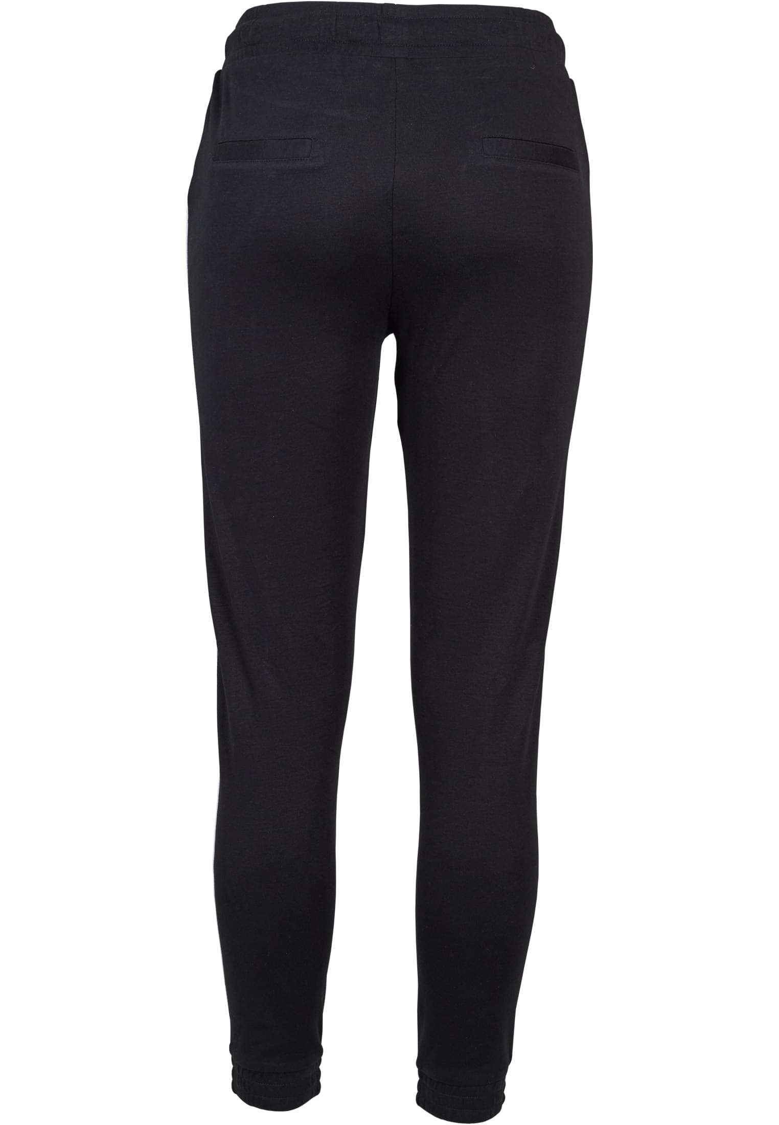 Ladies Interlock Jogpants | black/white