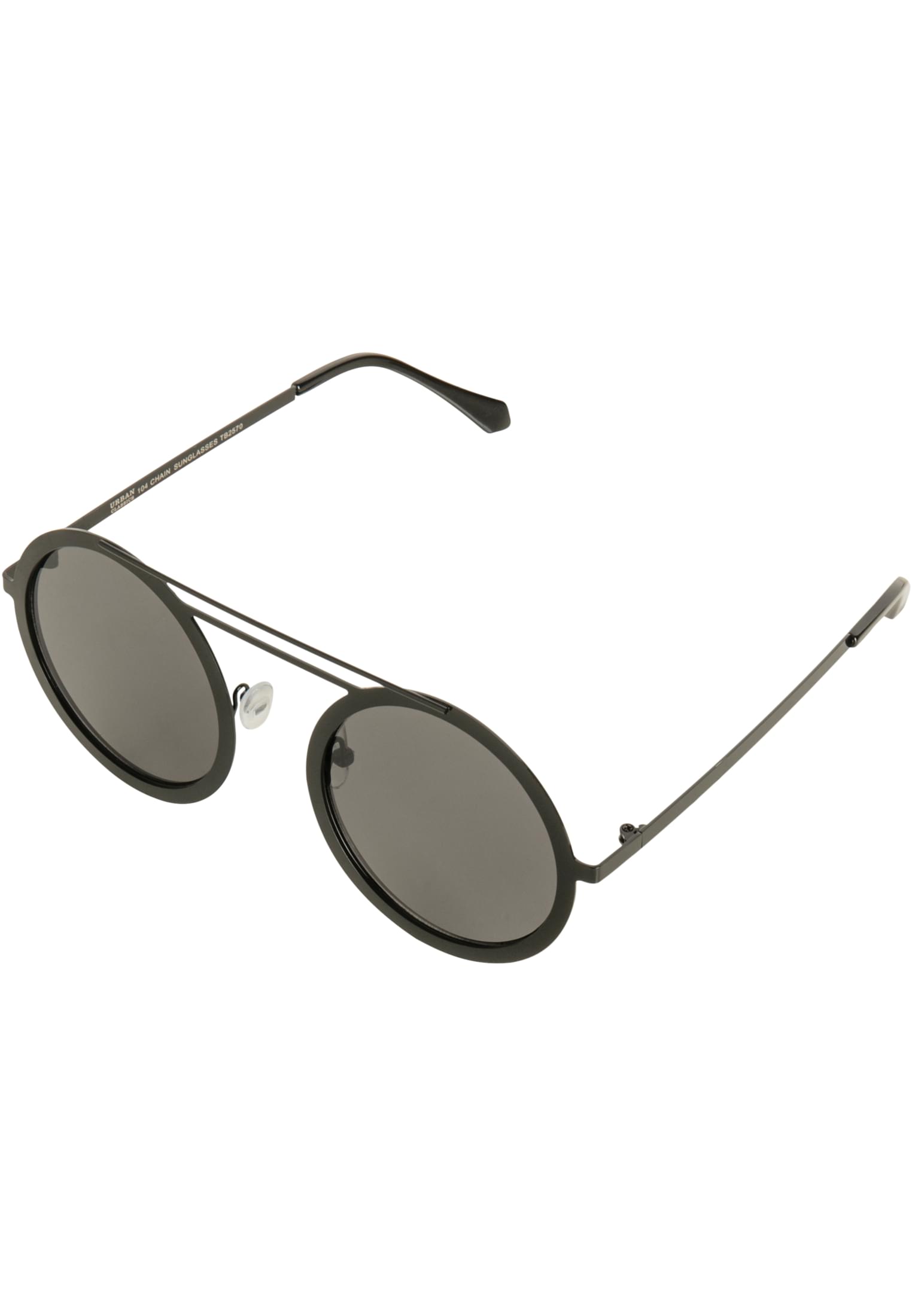104 Chain Sunglasses | black/black