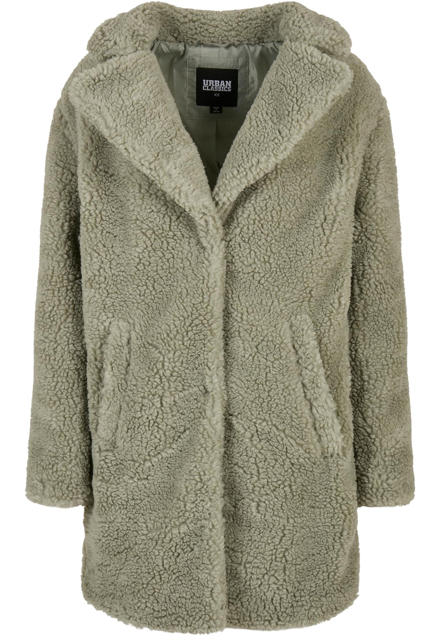 Ladies Oversized Sherpa Coat | softsalvia