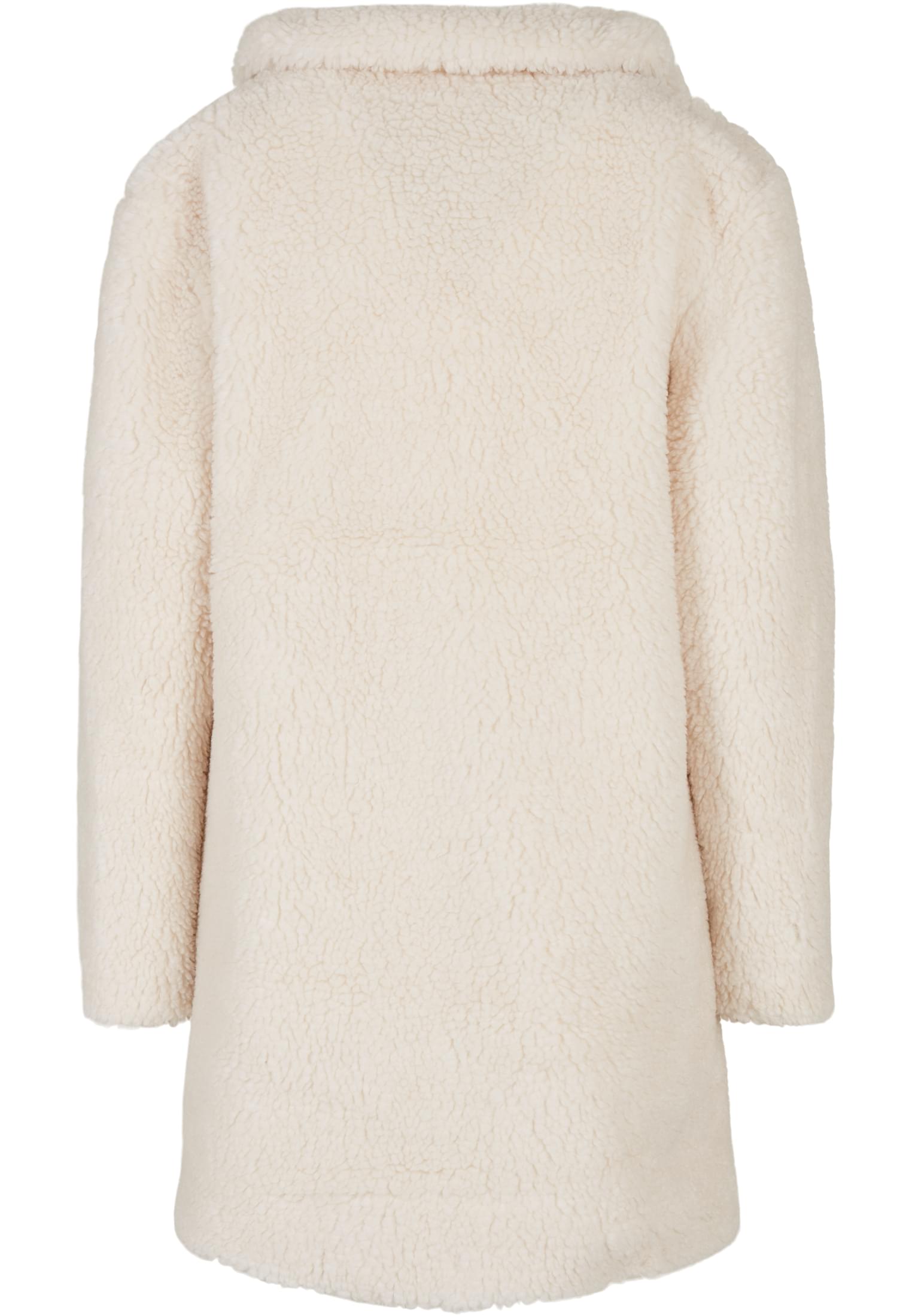 Ladies Oversized Sherpa Coat | whitesand