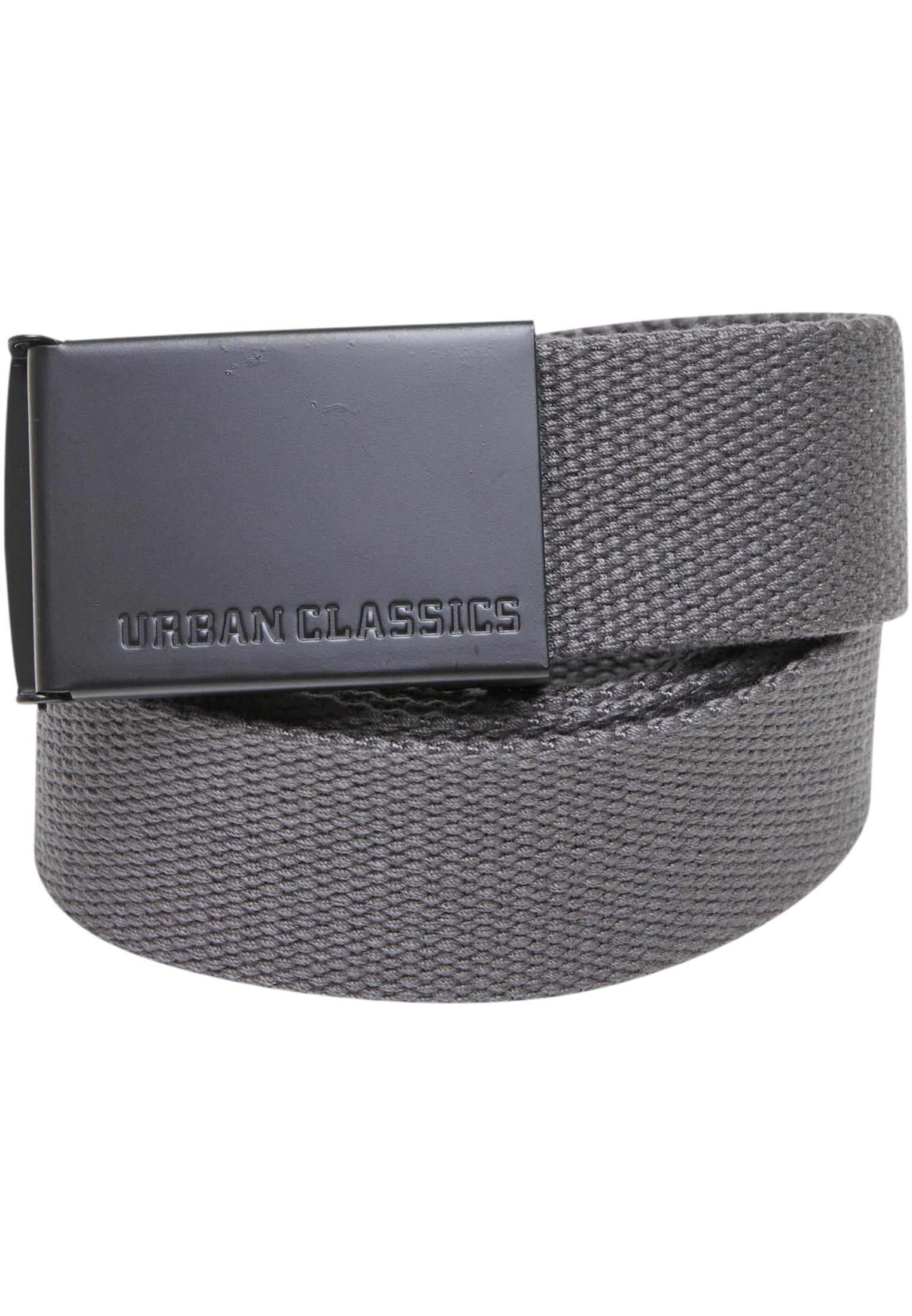 Canvas Belt | magnet/black