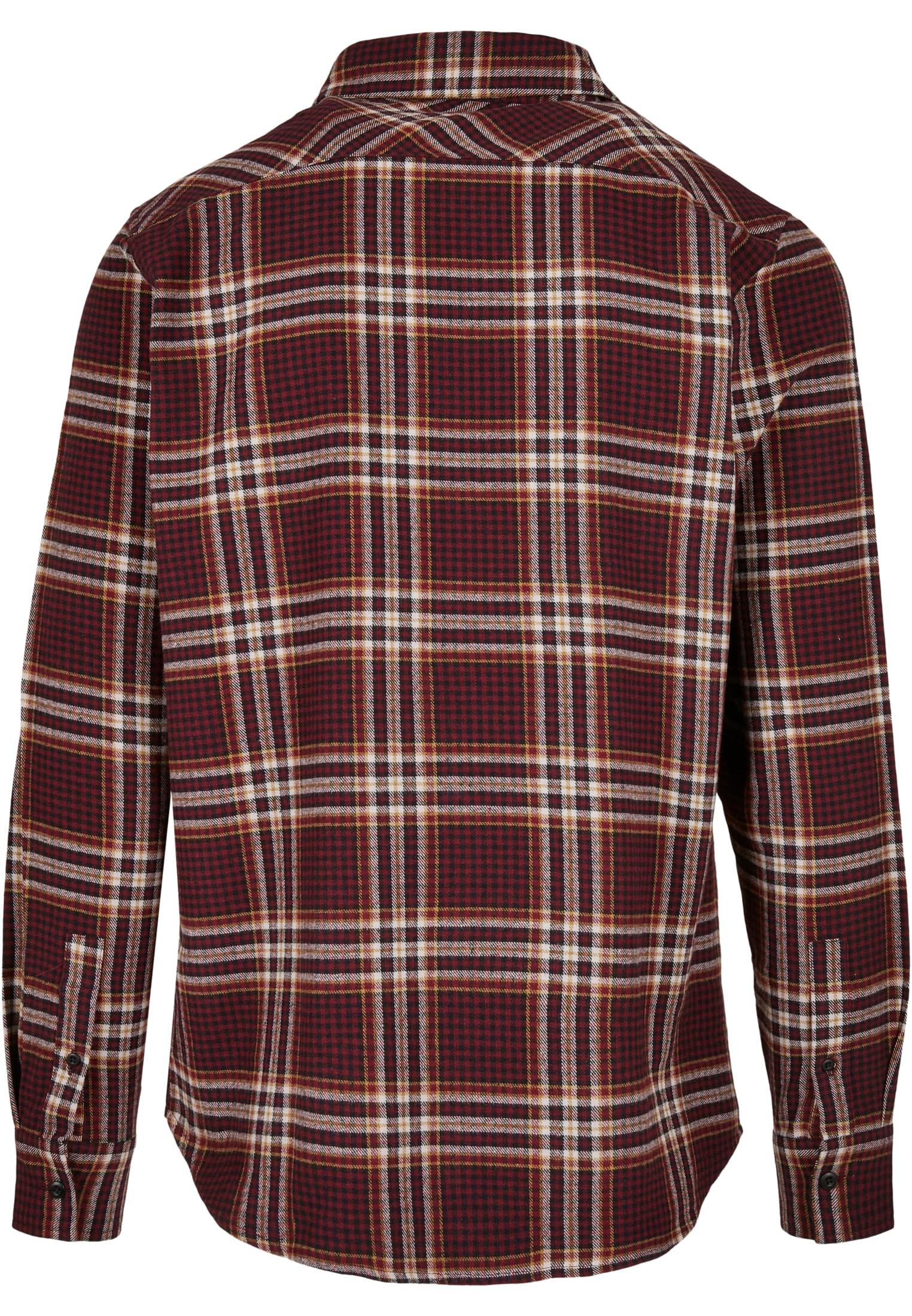 Checked Campus Shirt | cherry/honey