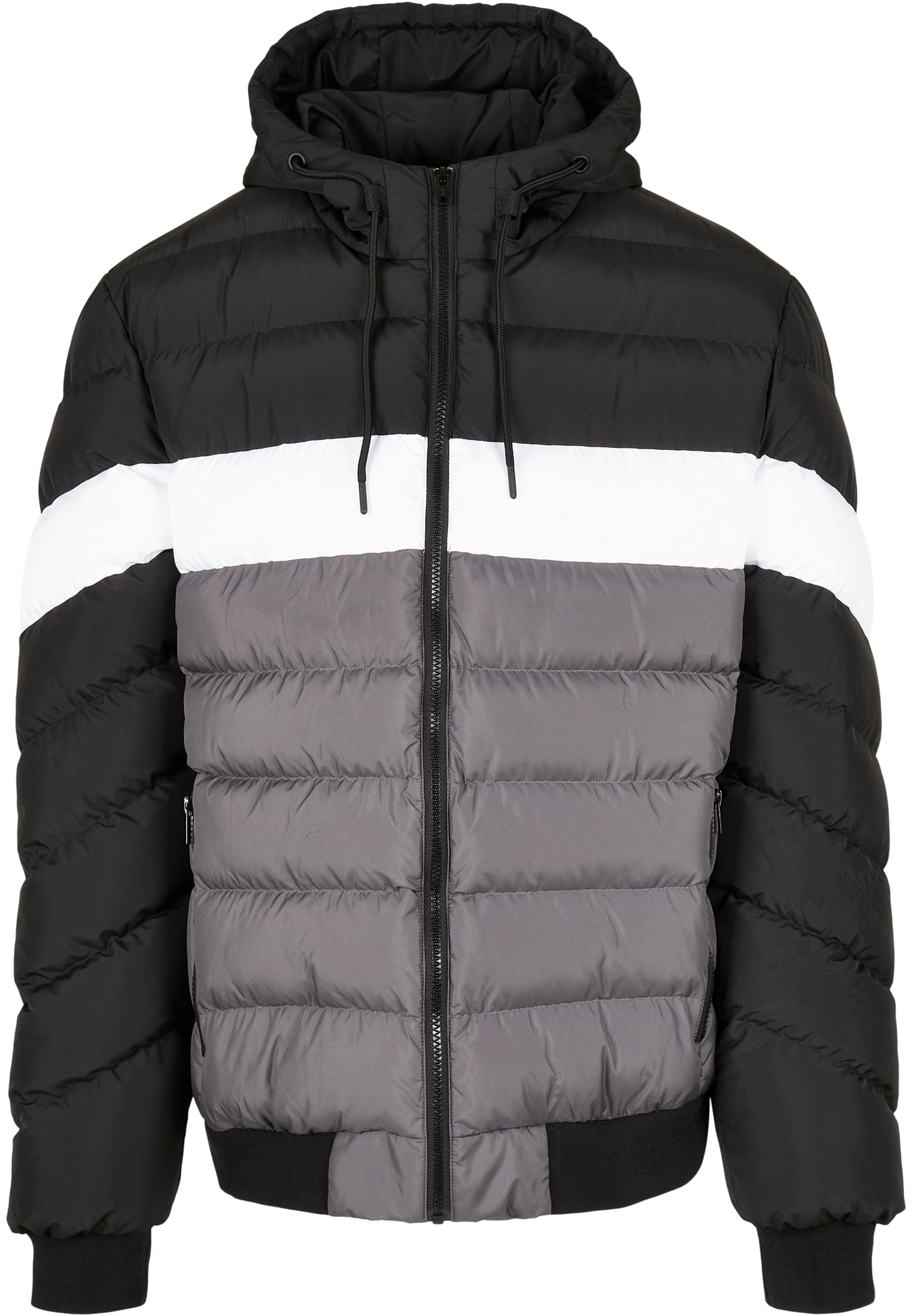 Colorblock Bubble Jacket | black/darkshadow
