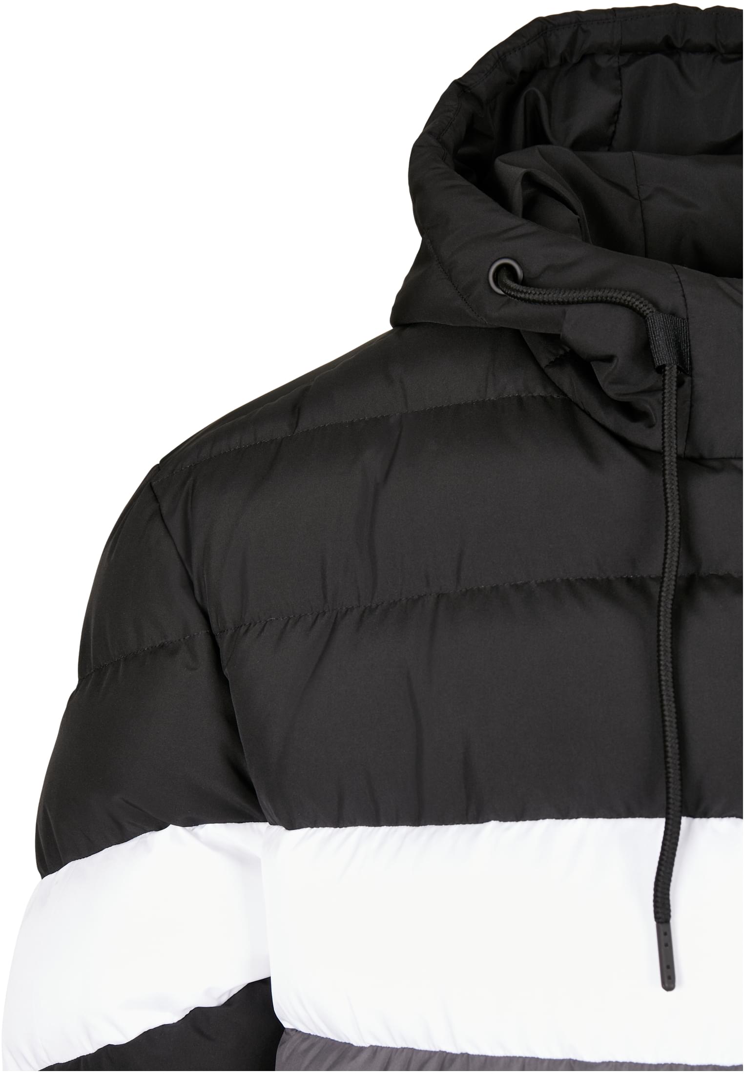 Colorblock Bubble Jacket | black/darkshadow