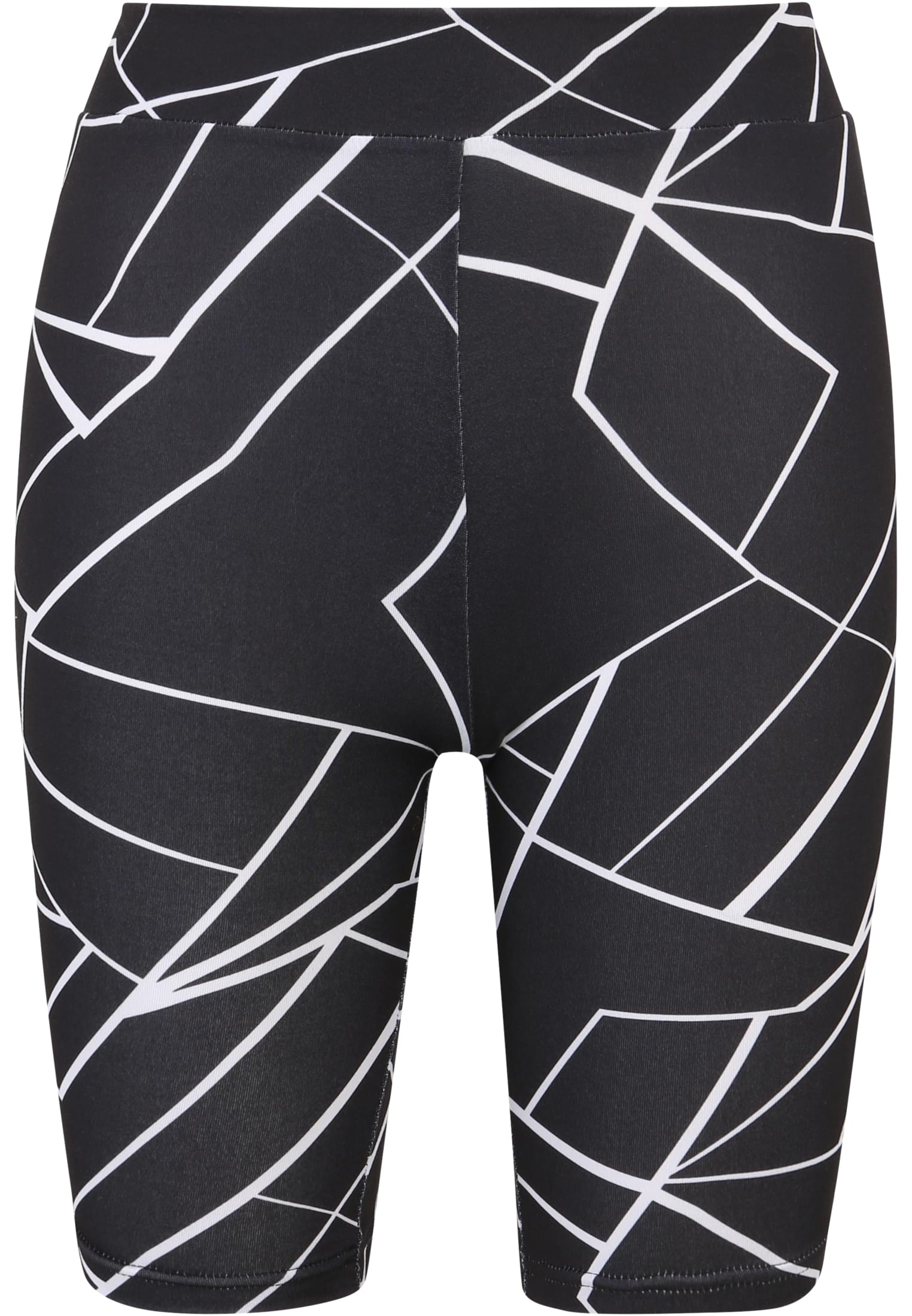 Ladies AOP Cycle Shorts 2-Pack | geometric black+black