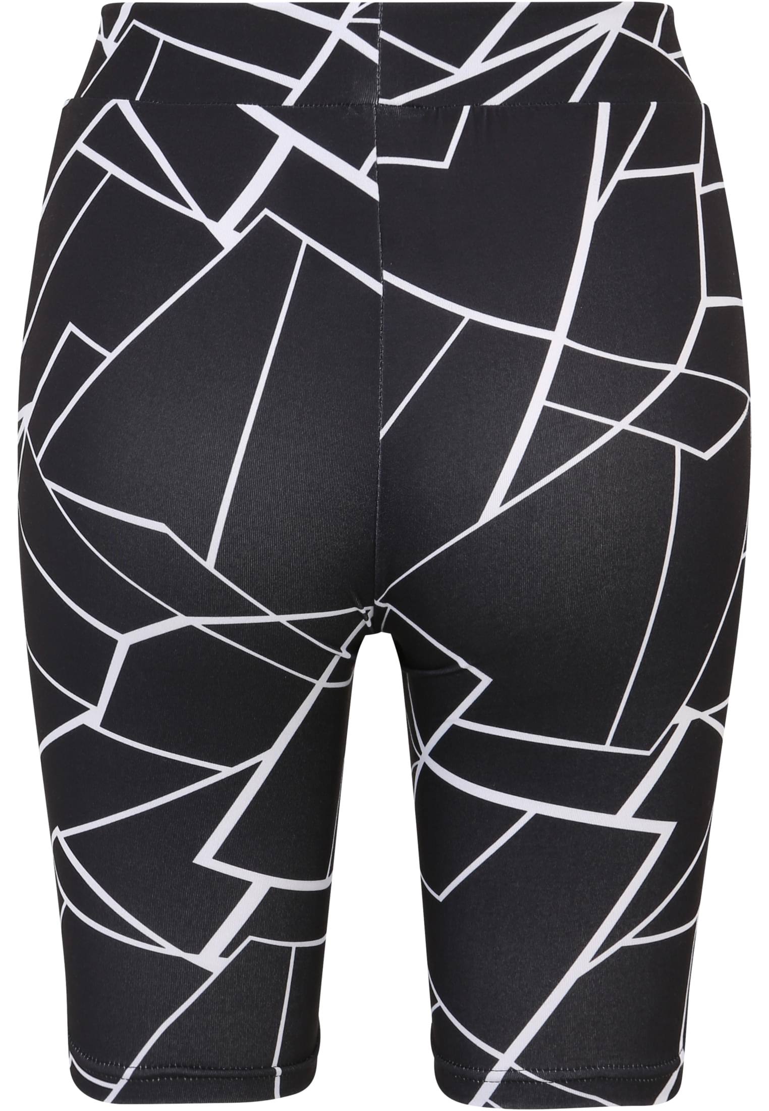 Ladies AOP Cycle Shorts 2-Pack | geometric black+black