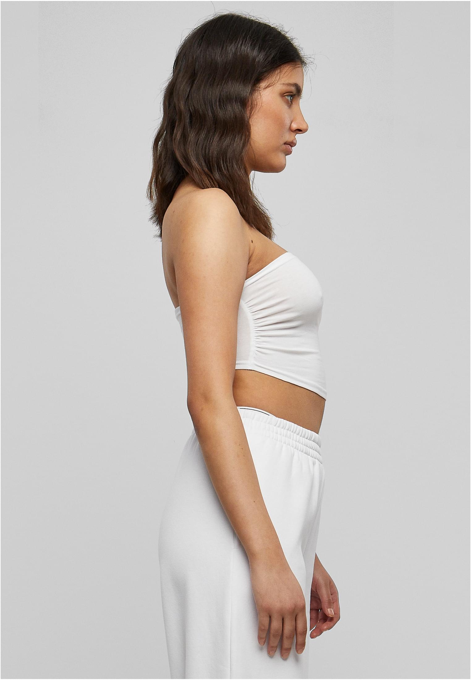 Ladies Bandeau Top | white