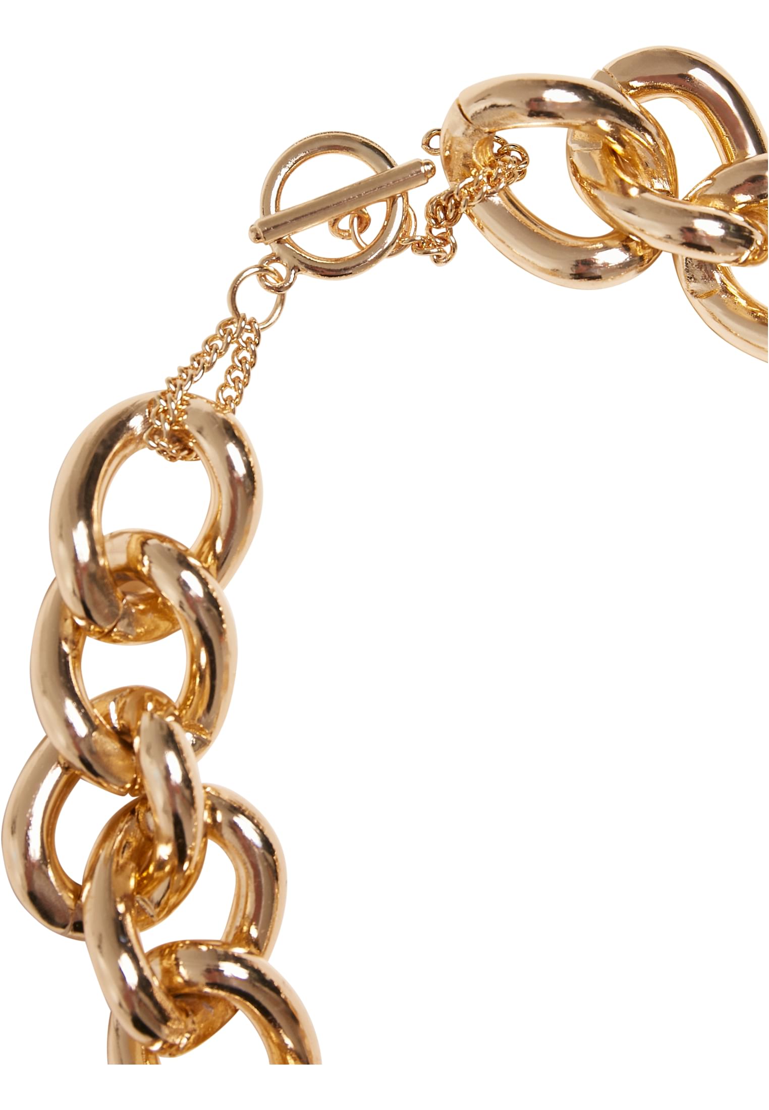 Flashy Chain Necklace | gold