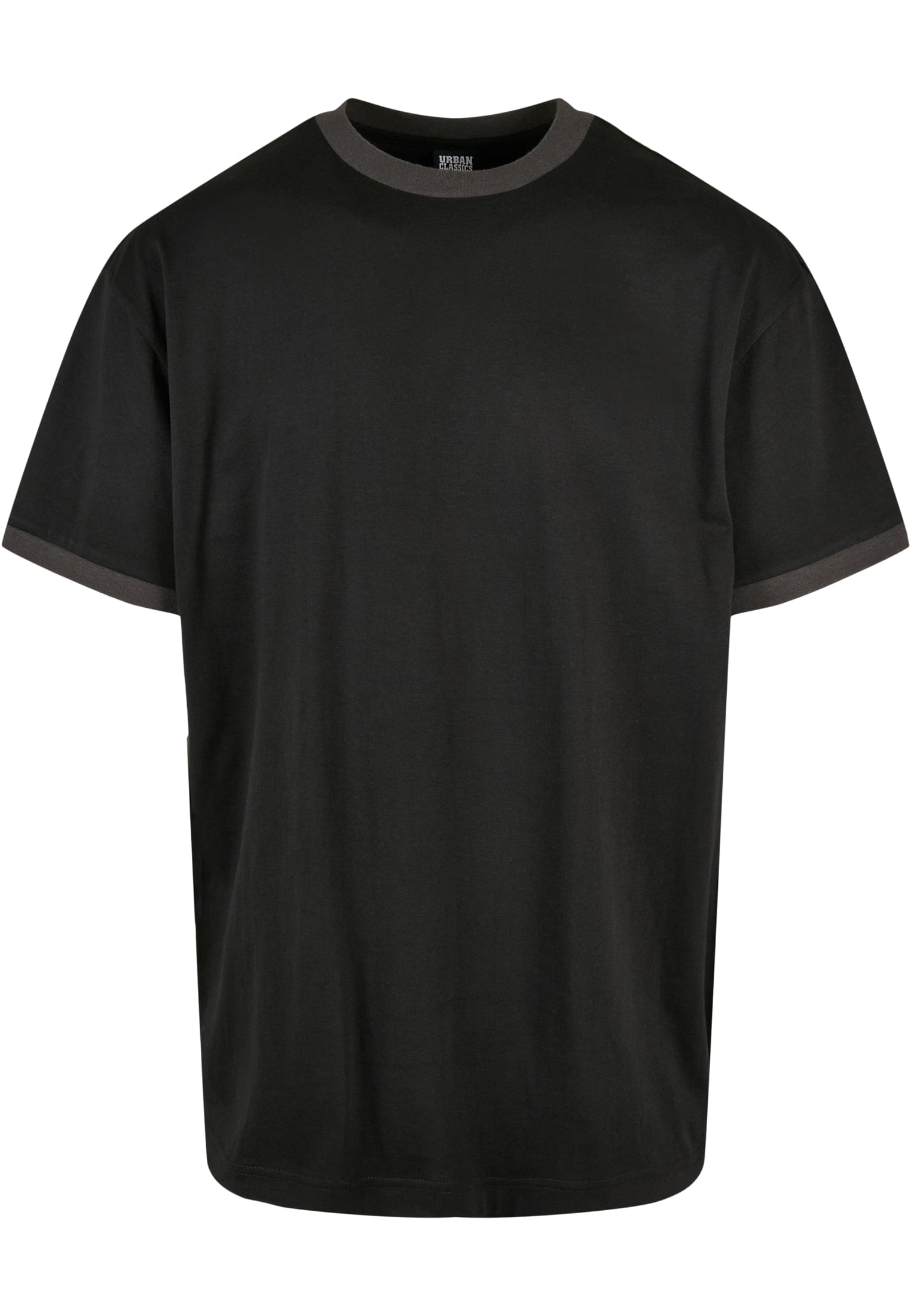 Oversized Ringer Tee | blackbird/black