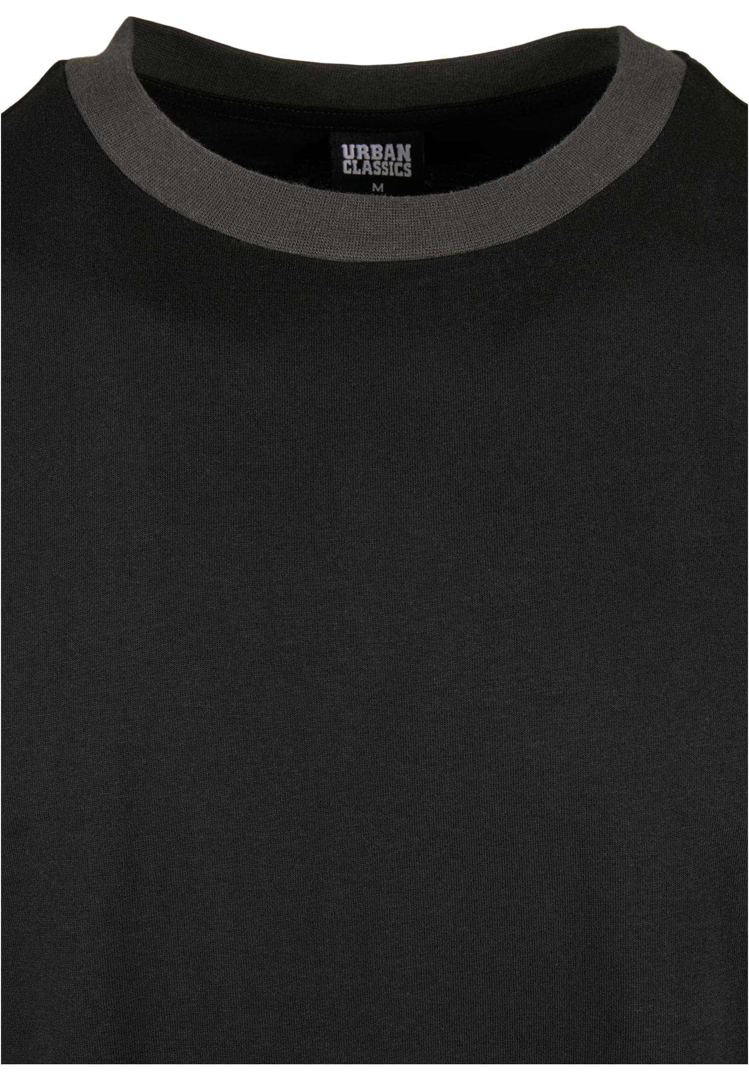 Oversized Ringer Tee | blackbird/black