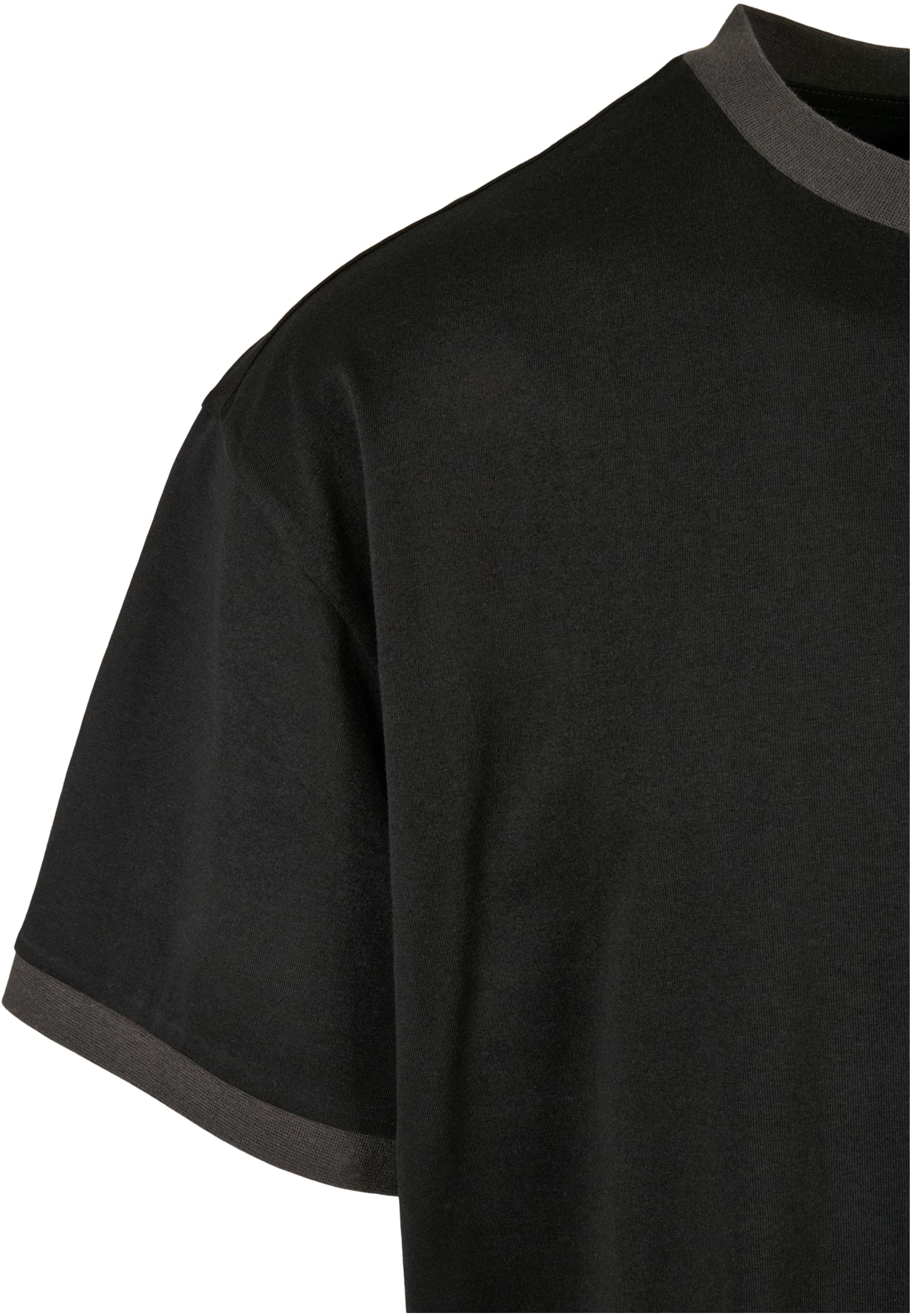 Oversized Ringer Tee | blackbird/black