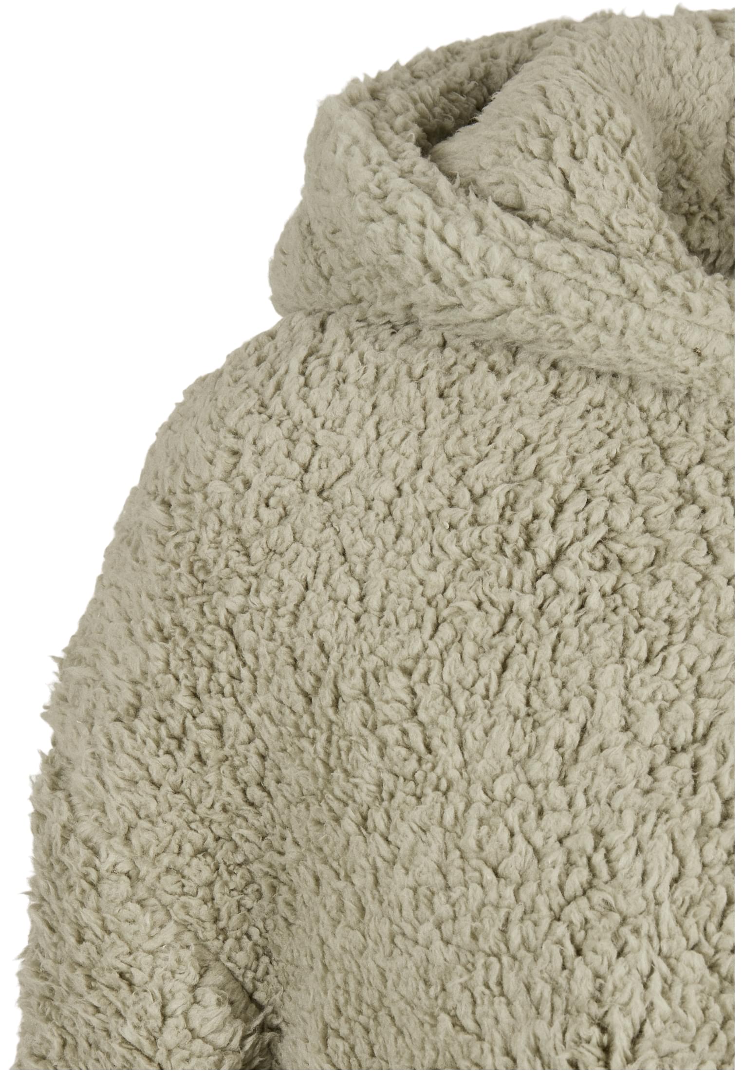 Ladies Short Oversized Sherpa Jacket | softsalvia