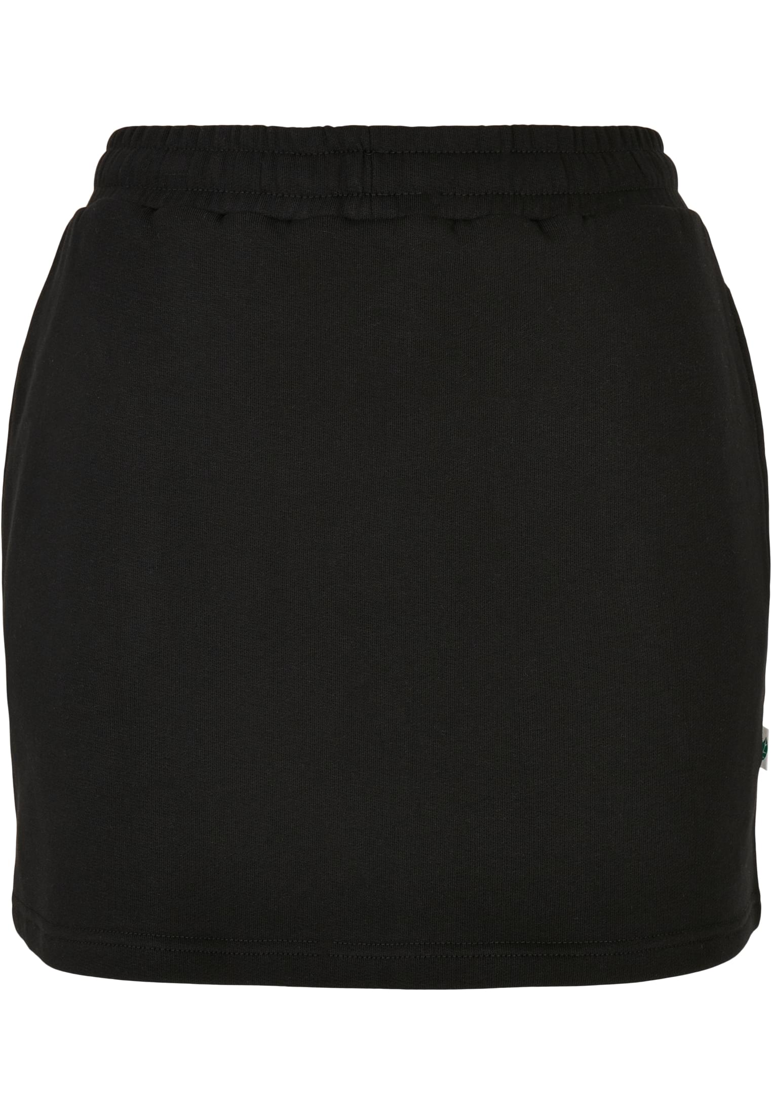 Ladies Organic Terry Mini Skirt | black