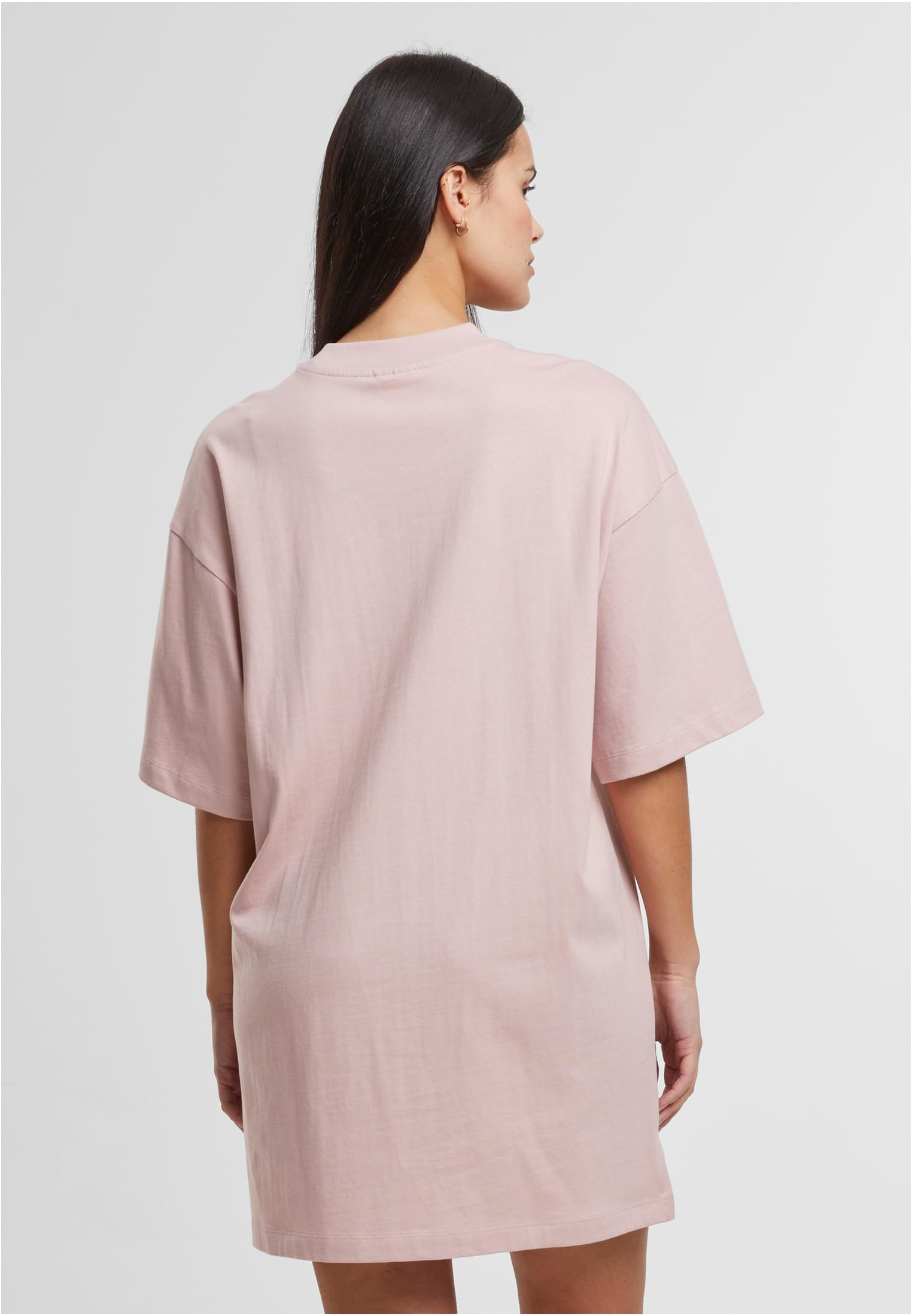 Ladies Organic Heavy Oversized Tee Dress | powderrose