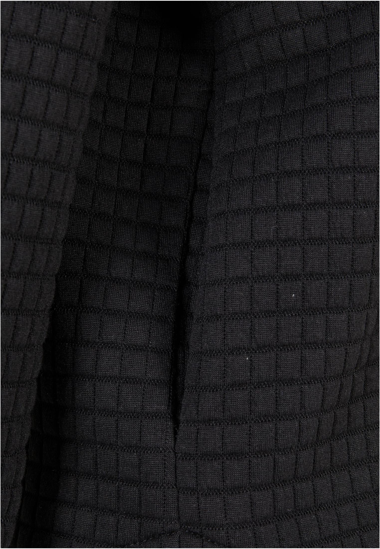 Ladies Quilted Sweat Overshirt | black