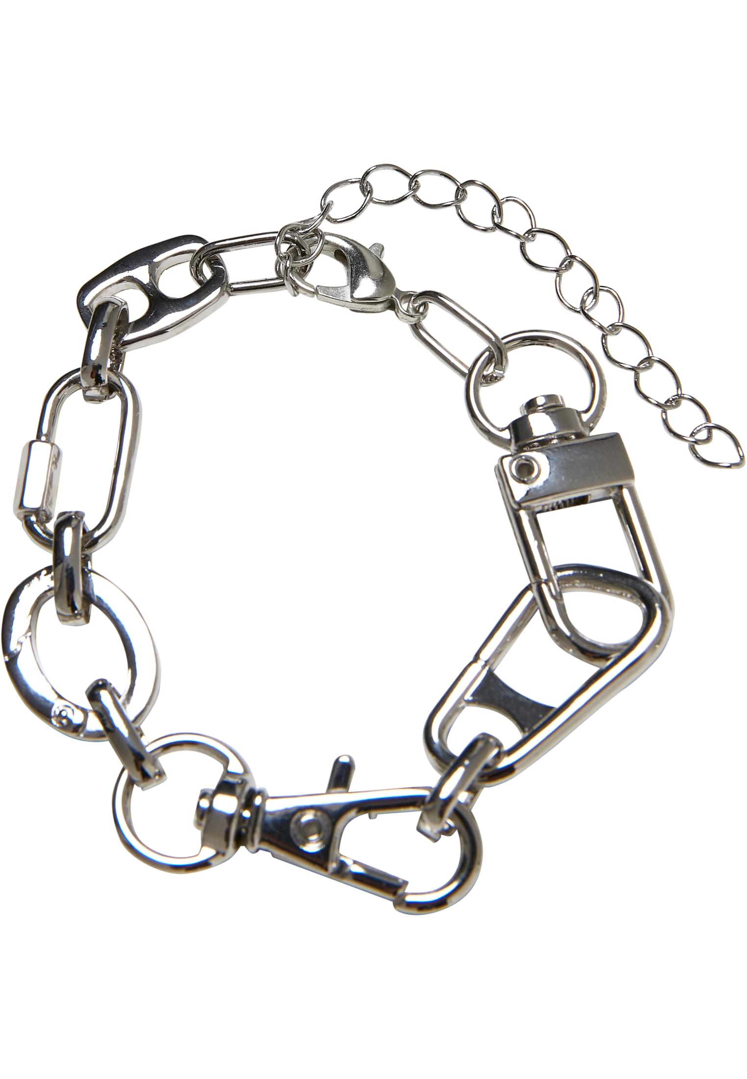 Various Fastener Bracelet | silver