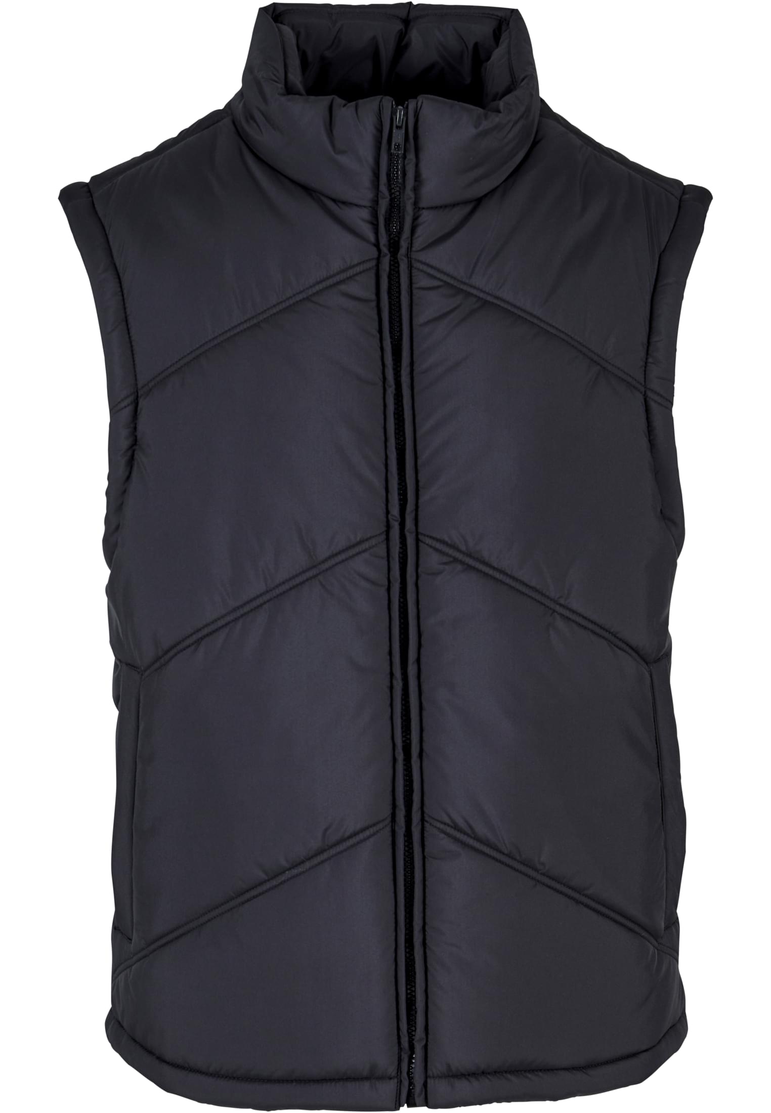 Arrow Puffer Vest | black