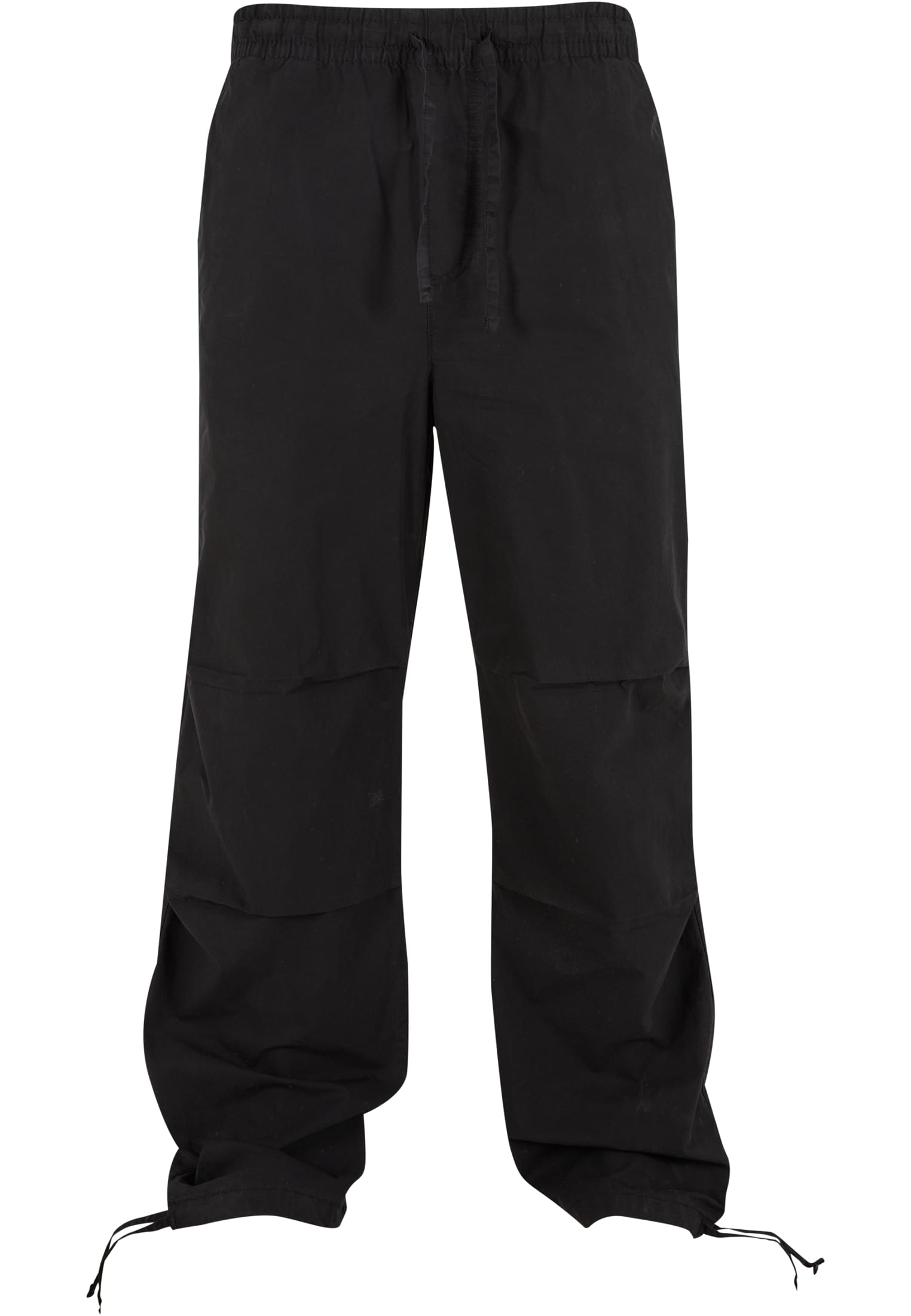 Wide Poplin Pants | black