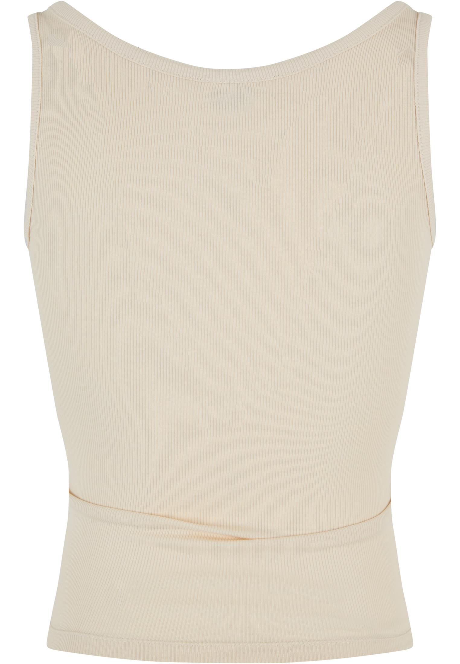 Ladies Organic Basic Rib Top 2-Pack | whitesand+black