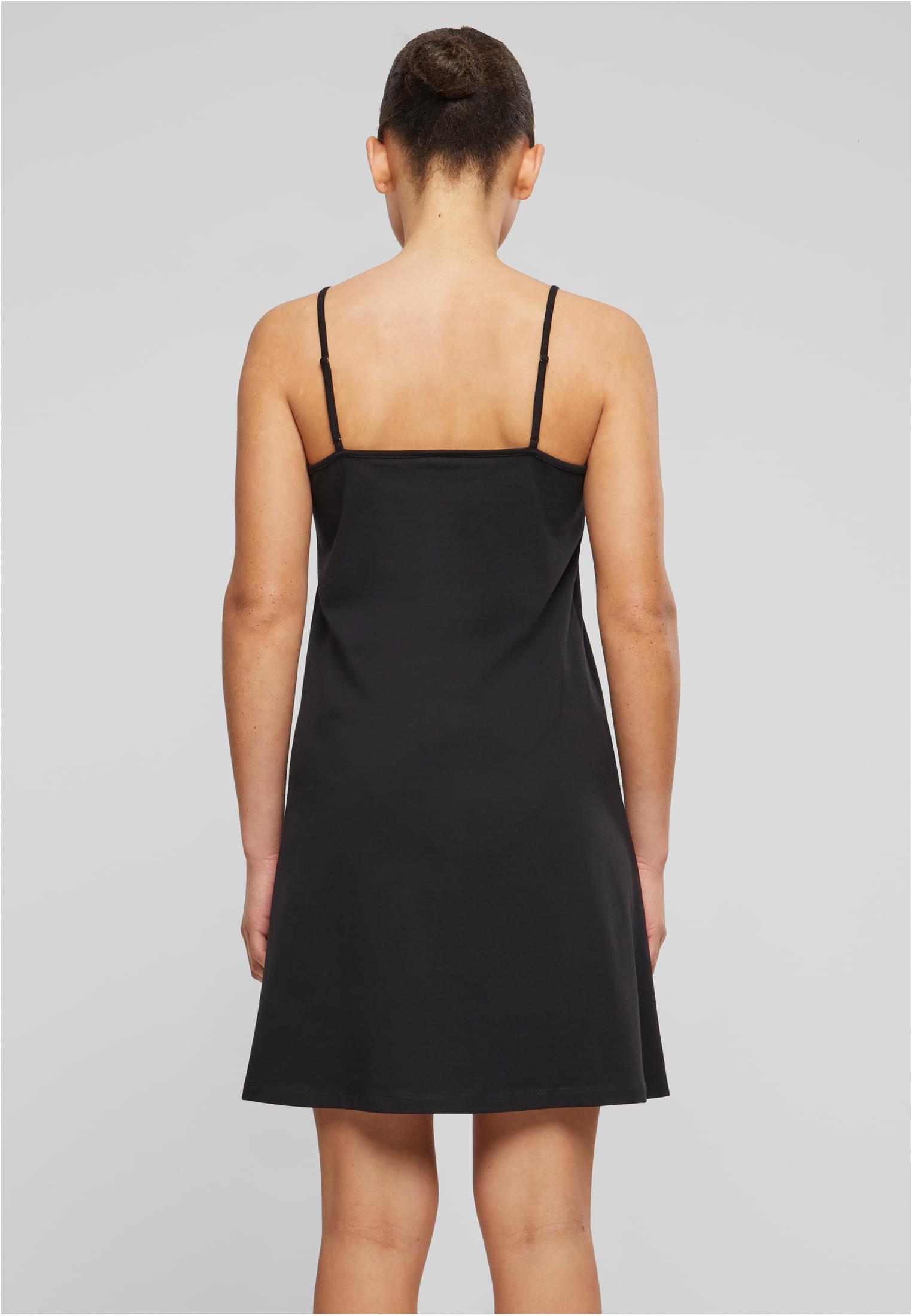 Ladies Stretch Jersey Hanger Dress | black