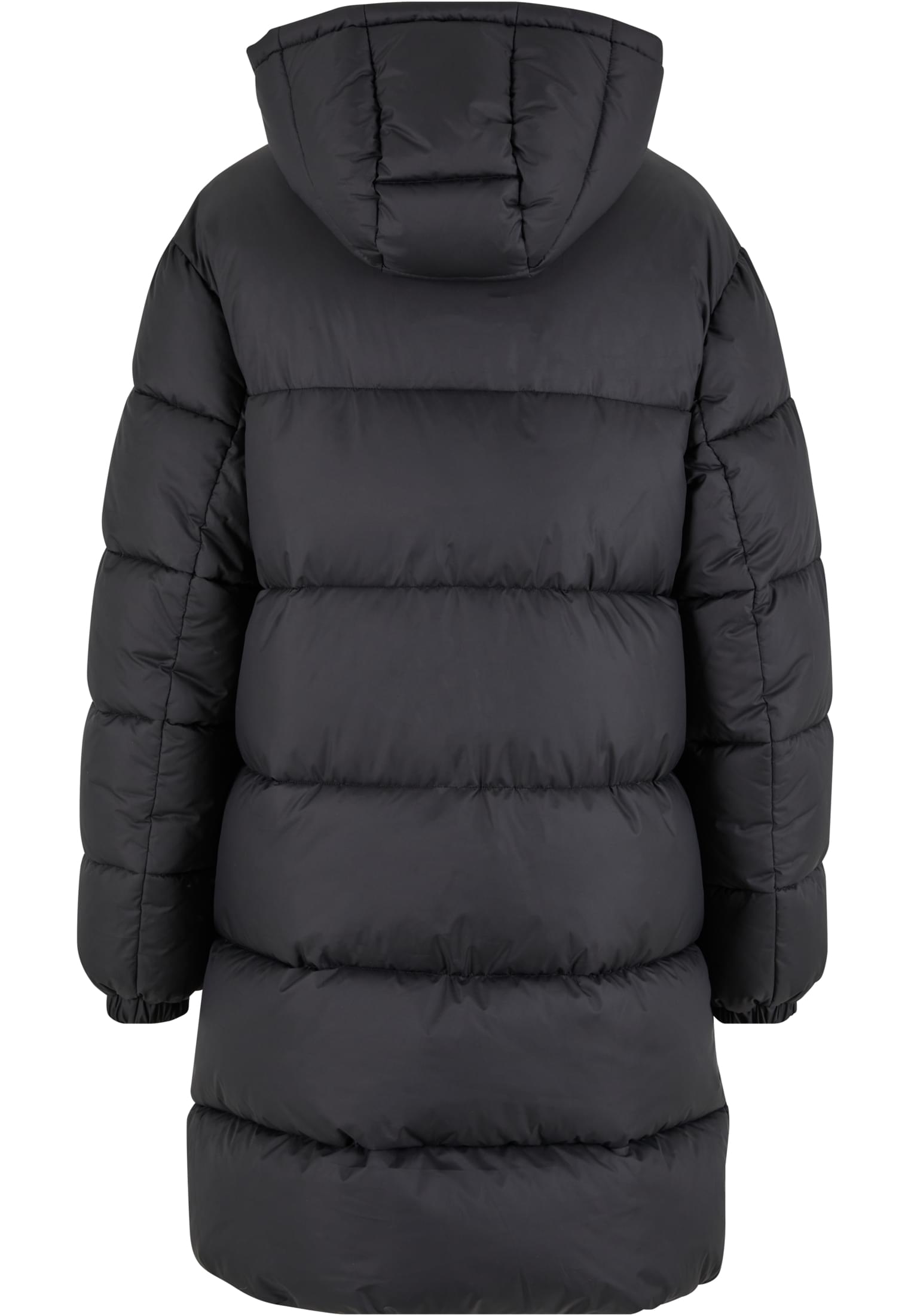 Ladies Long Puffer Coat | black