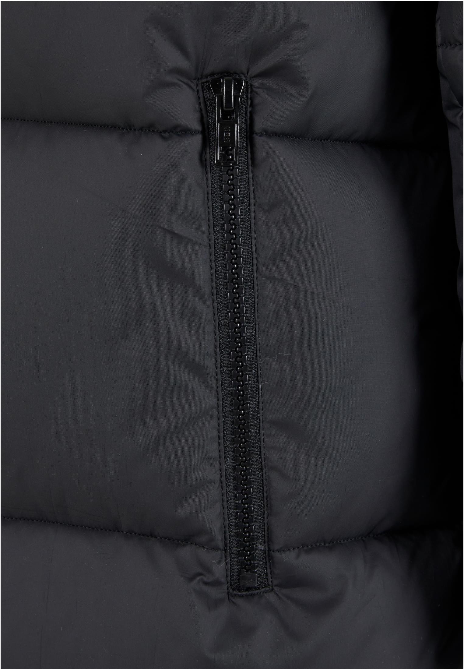 Ladies Long Puffer Coat | black