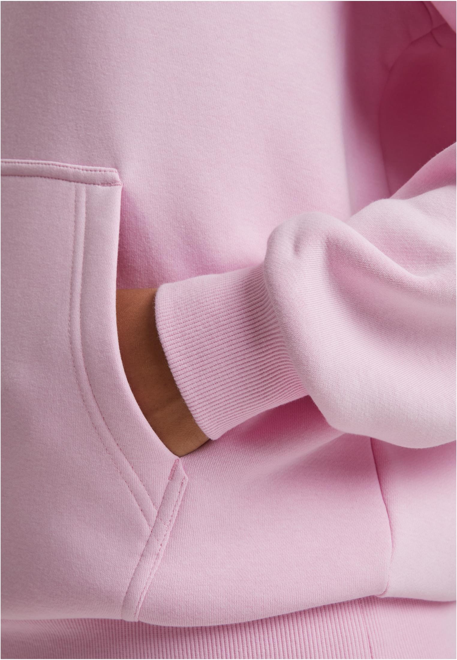 Ladies Fluffy Hoody | softpink