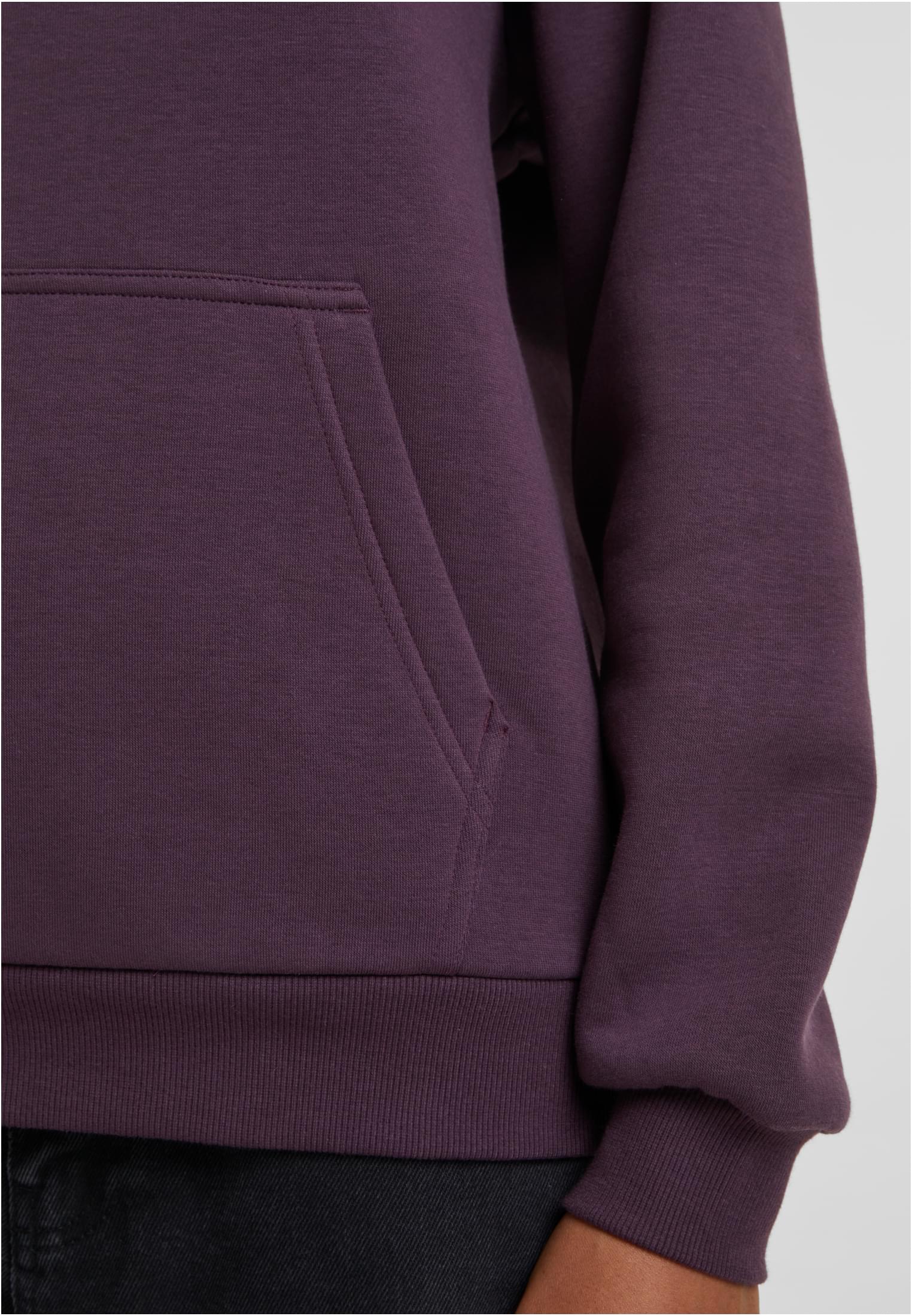 Ladies Fluffy Hoody | plumpurple