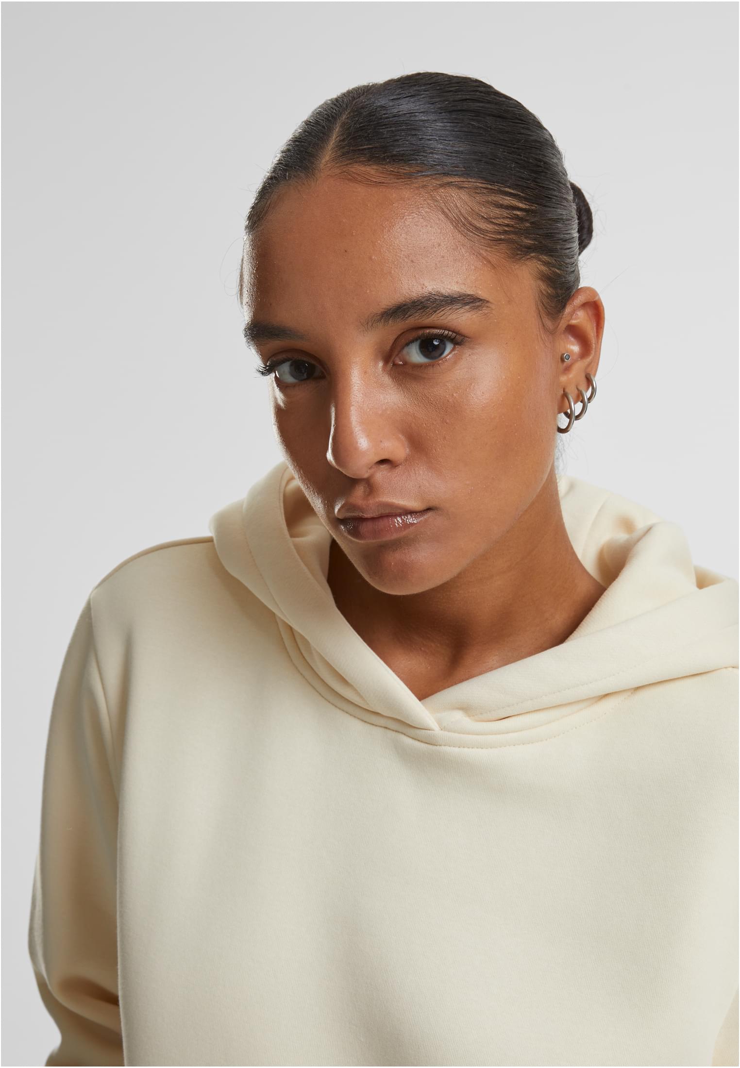 Ladies Fluffy Hoody | whitesand
