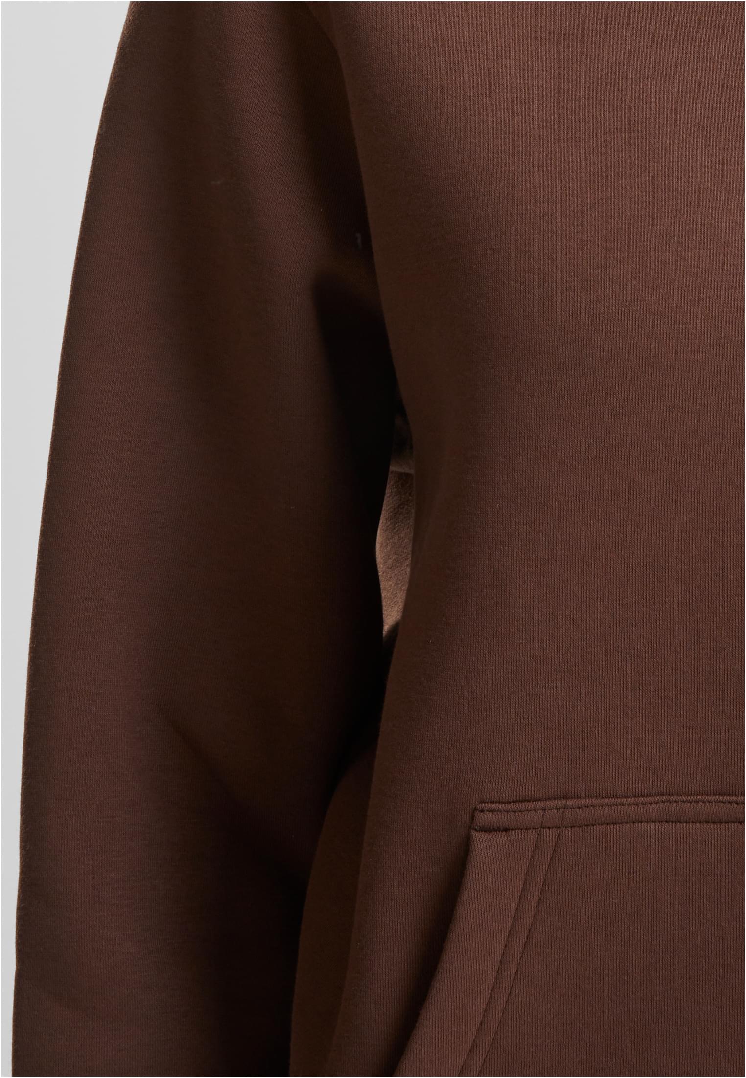 Ladies Fluffy Hoody | chocolatebrown
