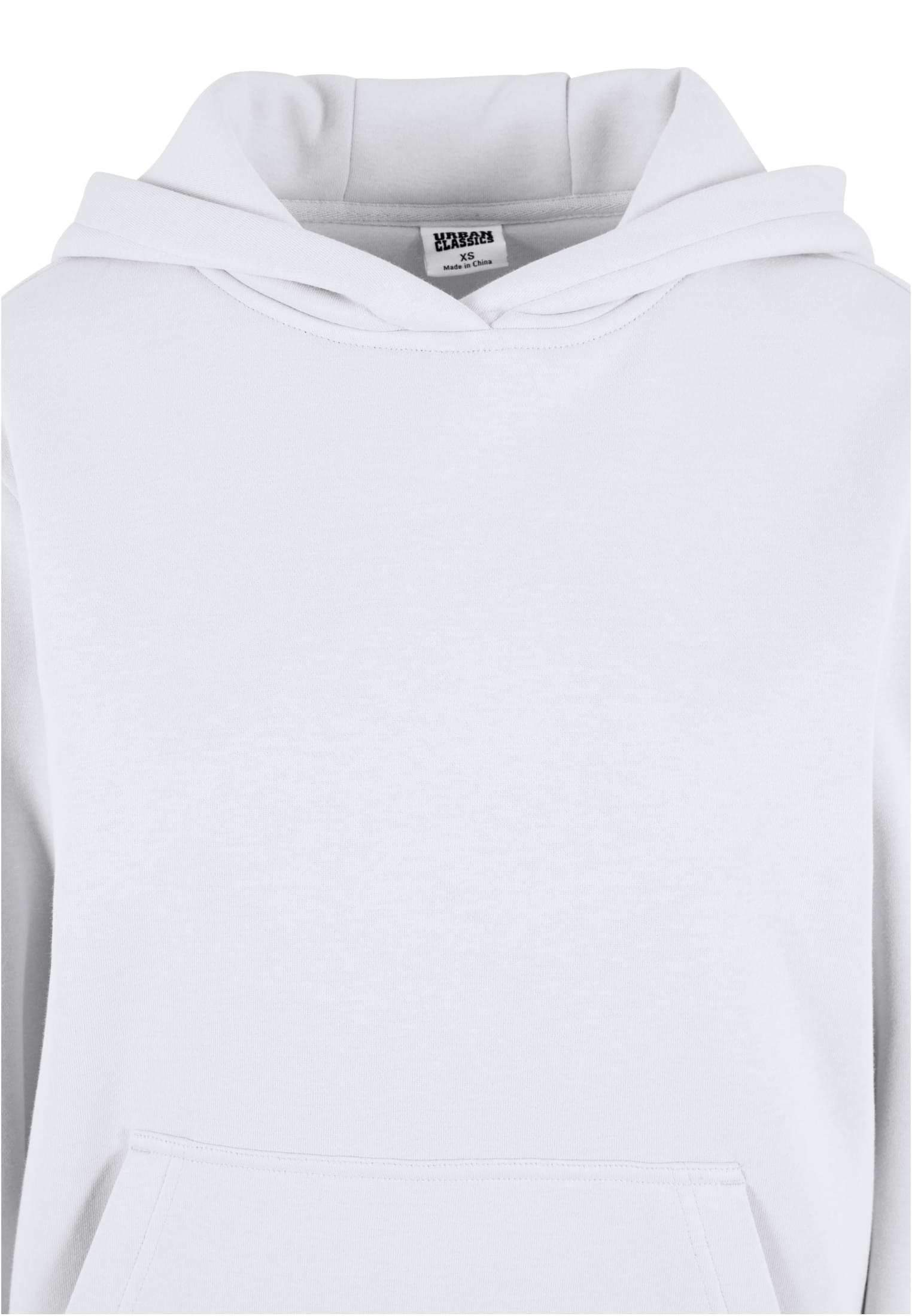 Ladies Fluffy Hoody | white