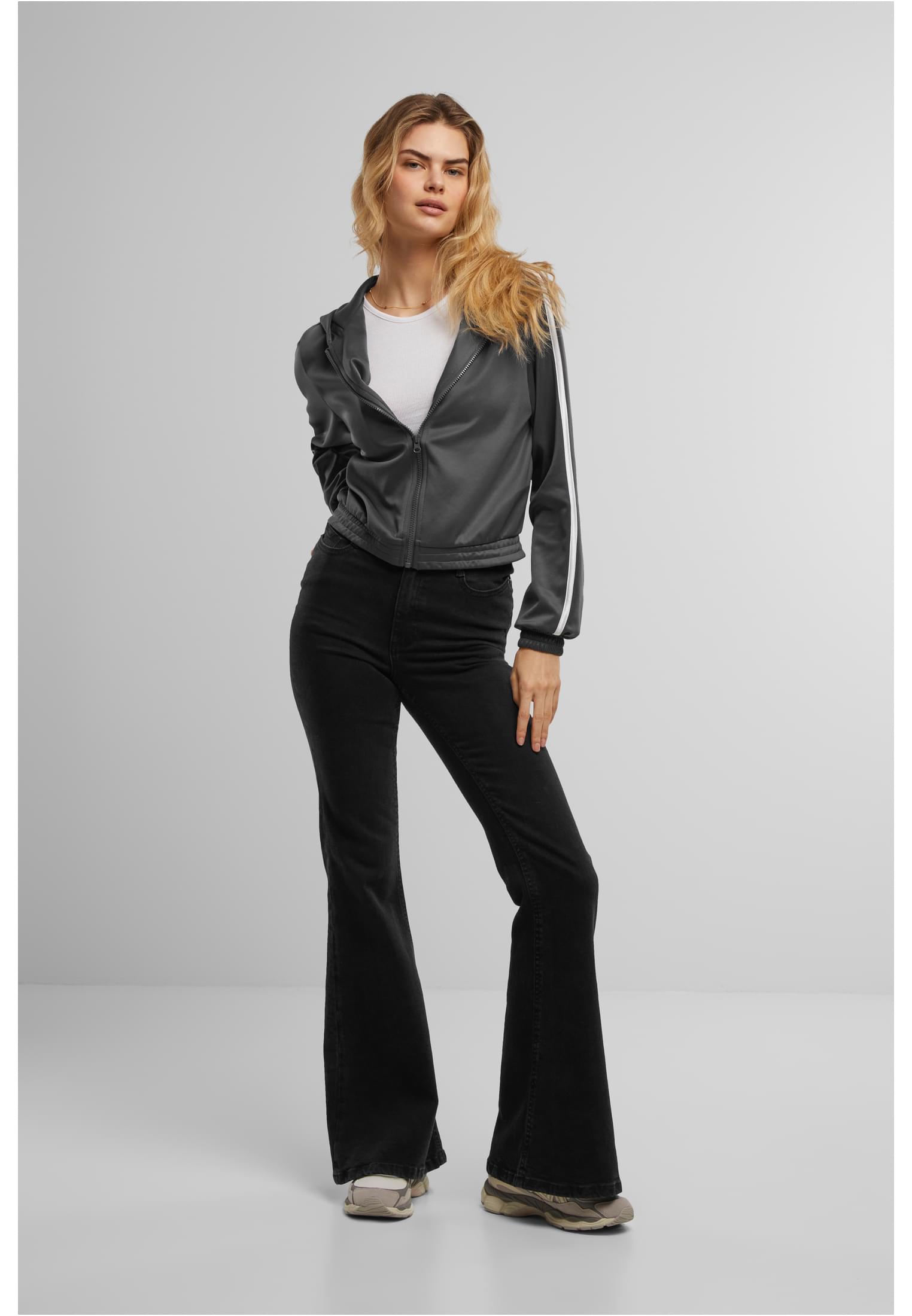 Ladies Cropped Track Jacket | magnet