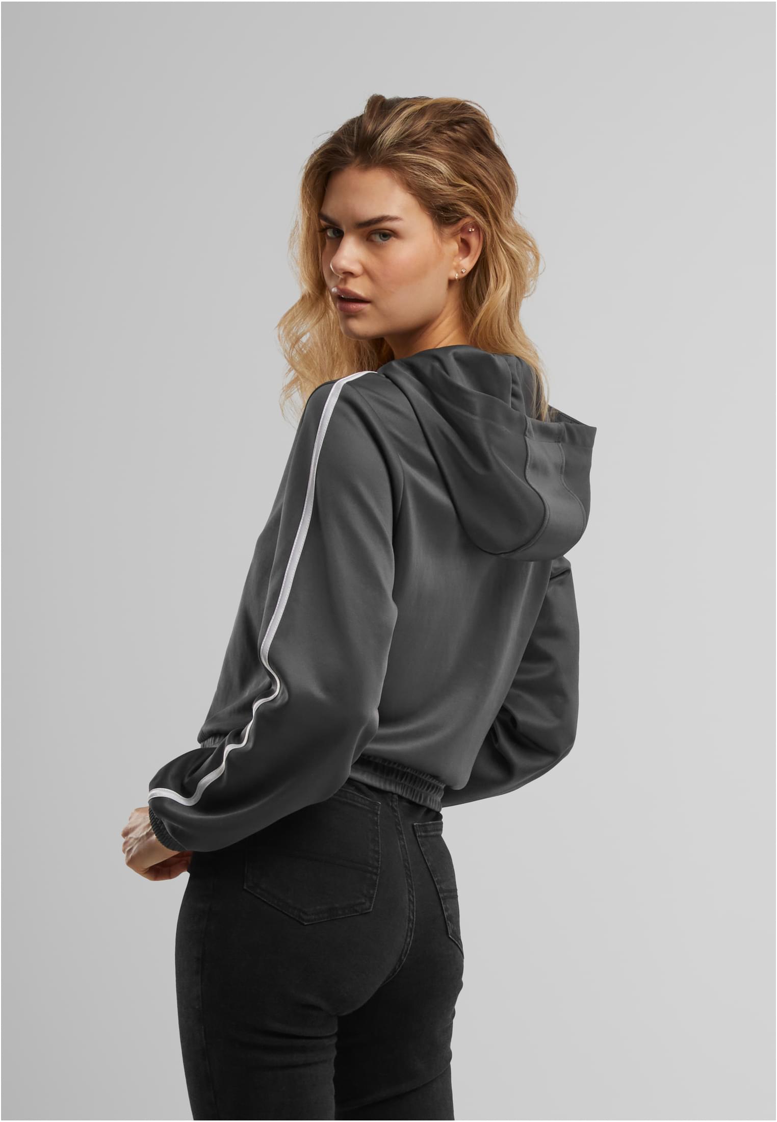 Ladies Cropped Track Jacket | magnet