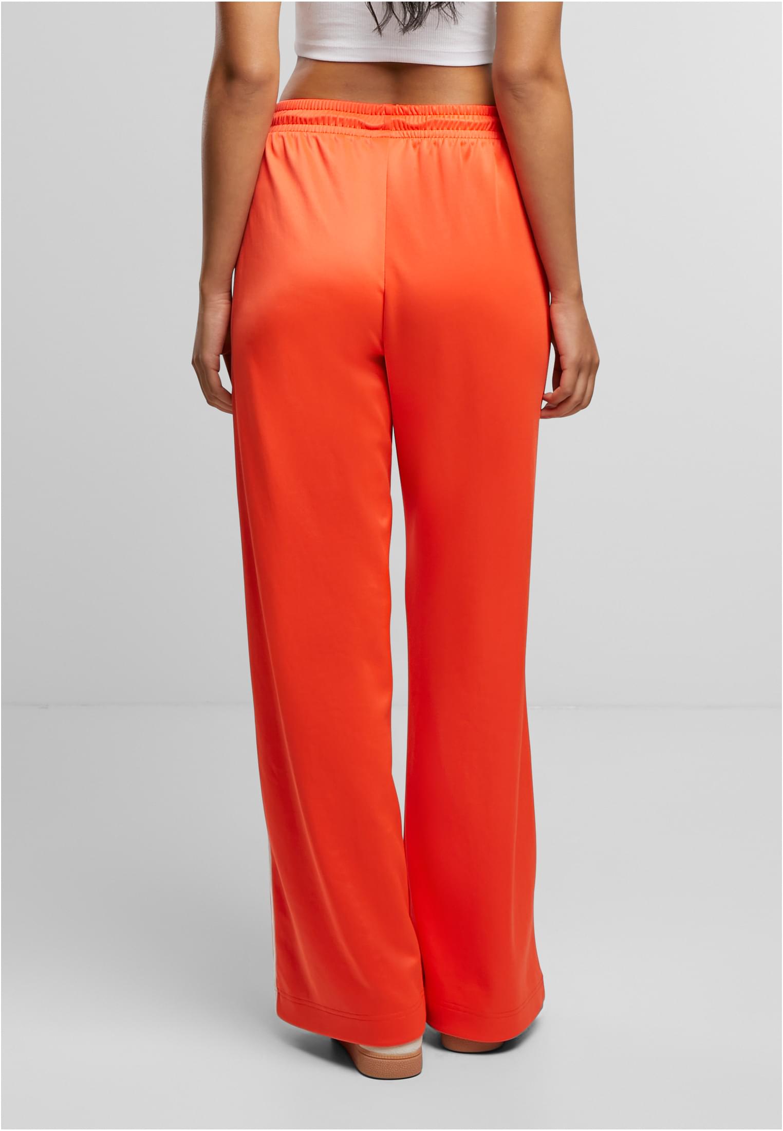 Ladies Wide Leg Track Pants | signalred