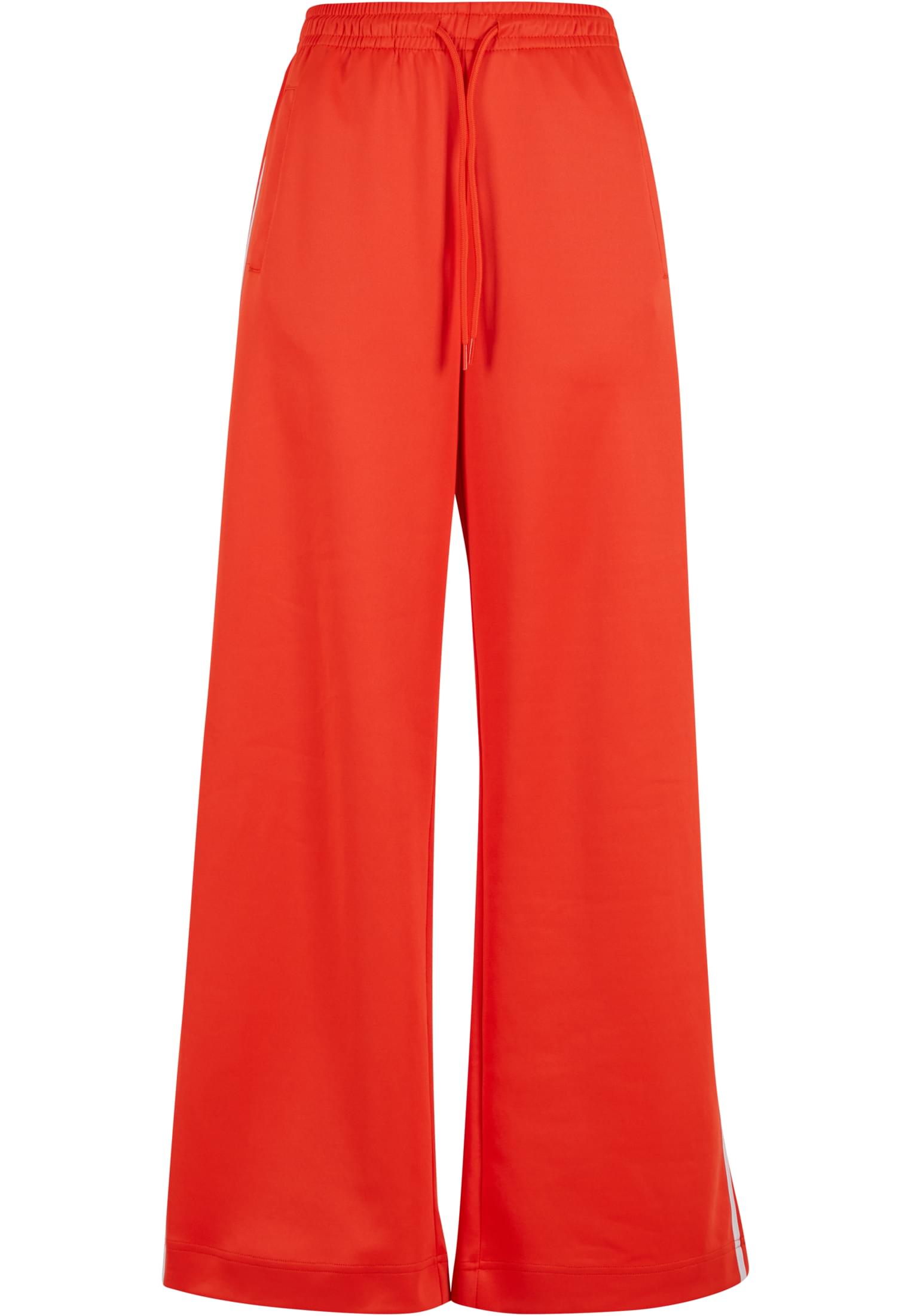 Ladies Wide Leg Track Pants | signalred