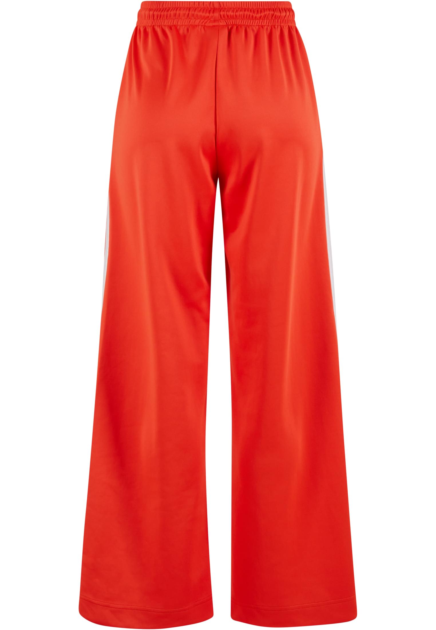 Ladies Wide Leg Track Pants | signalred