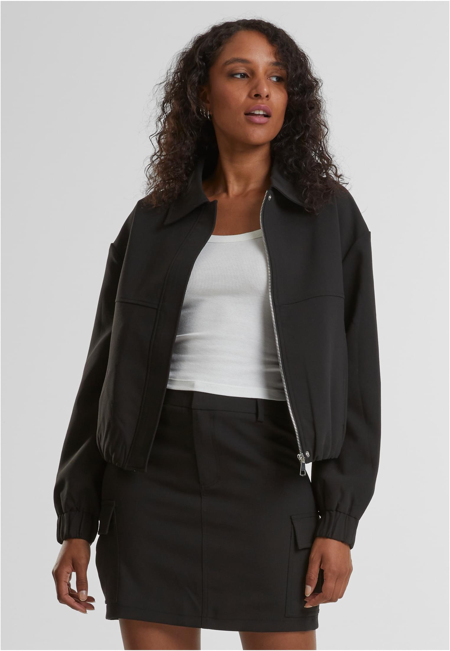 Ladies Short Blouson | black