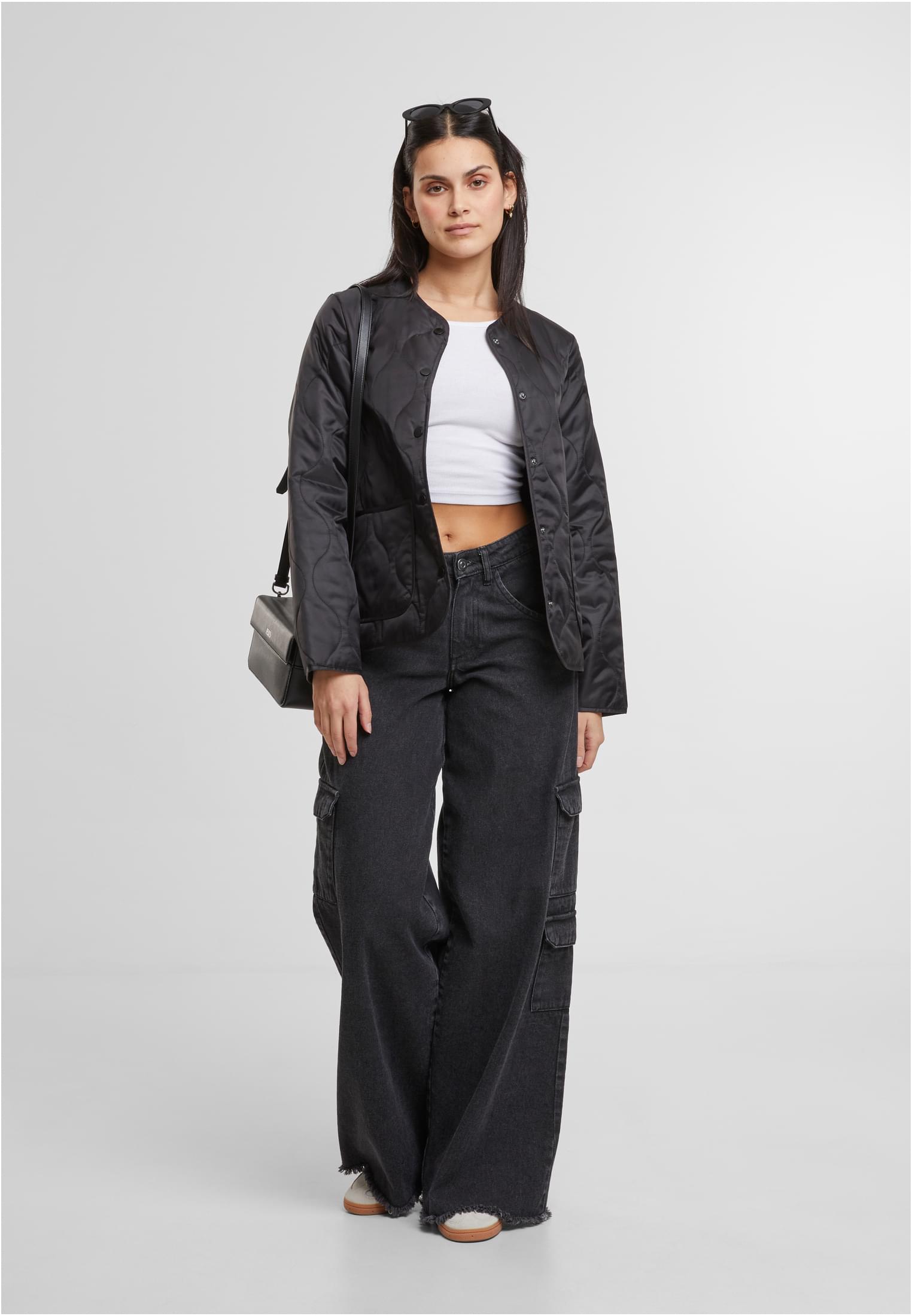 Ladies Quilted Jacket | black