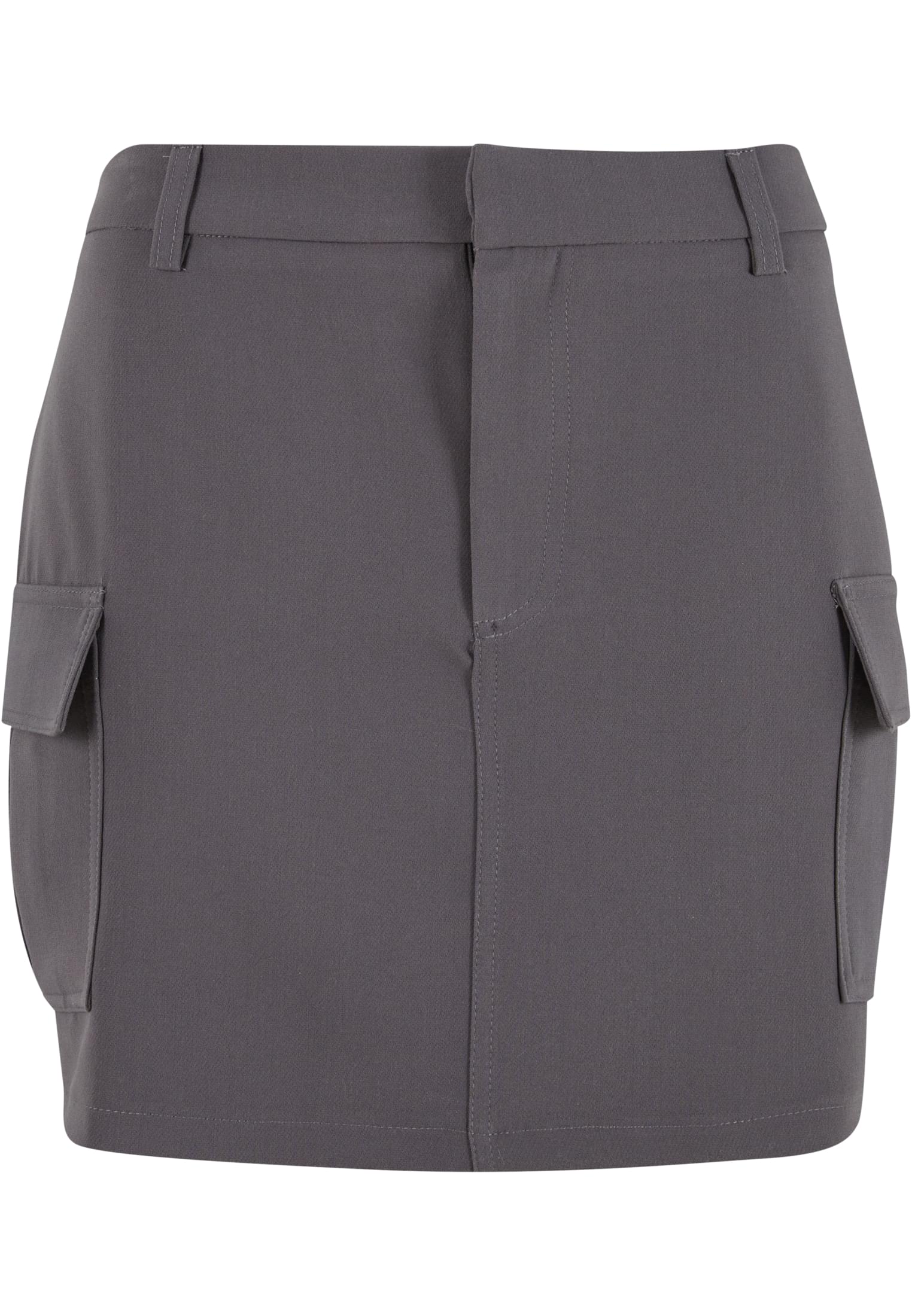 Ladies Short Patched Pocket Skirt | magnet