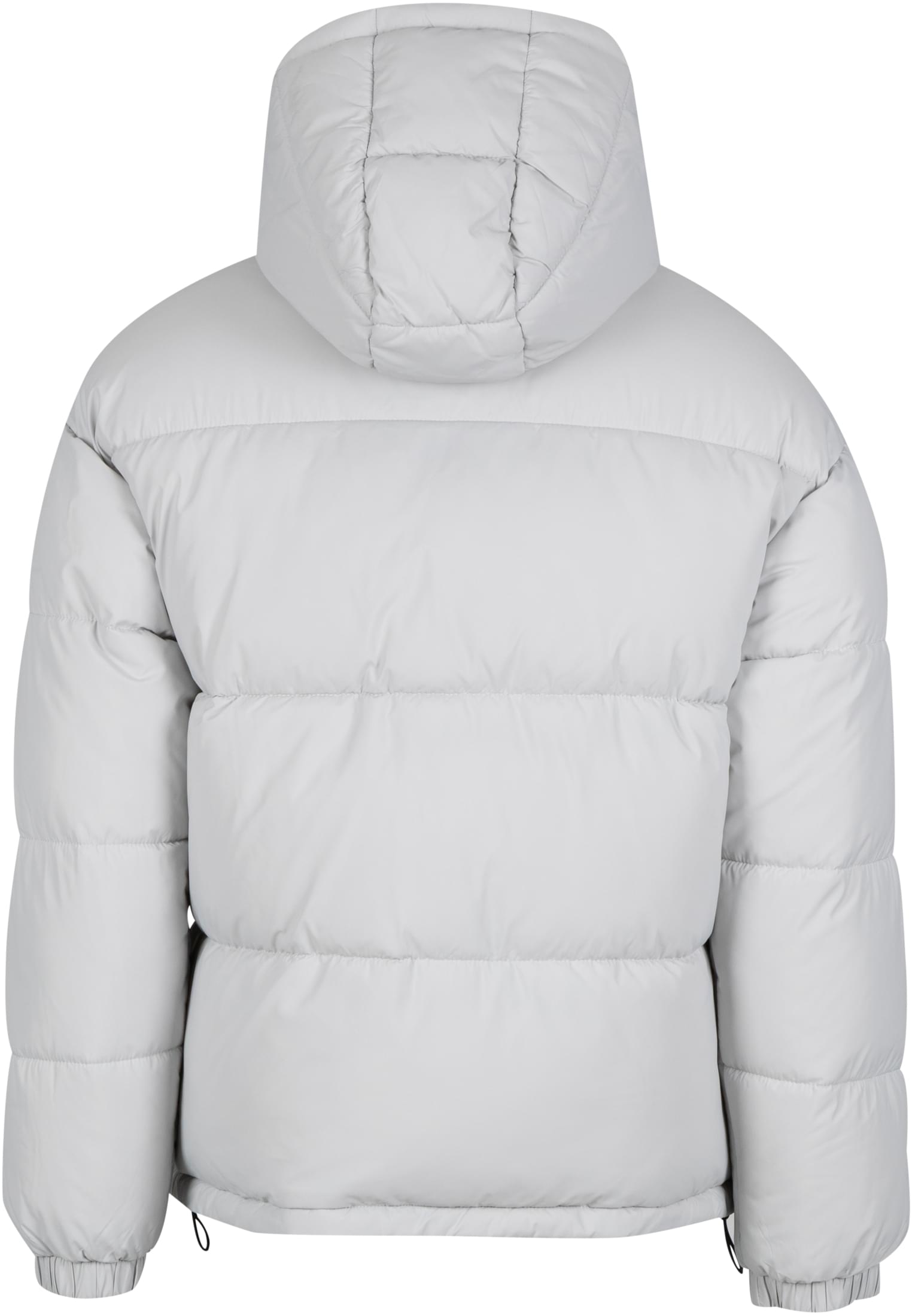 Basic Puffer Jacket With Hood | lightasphalt