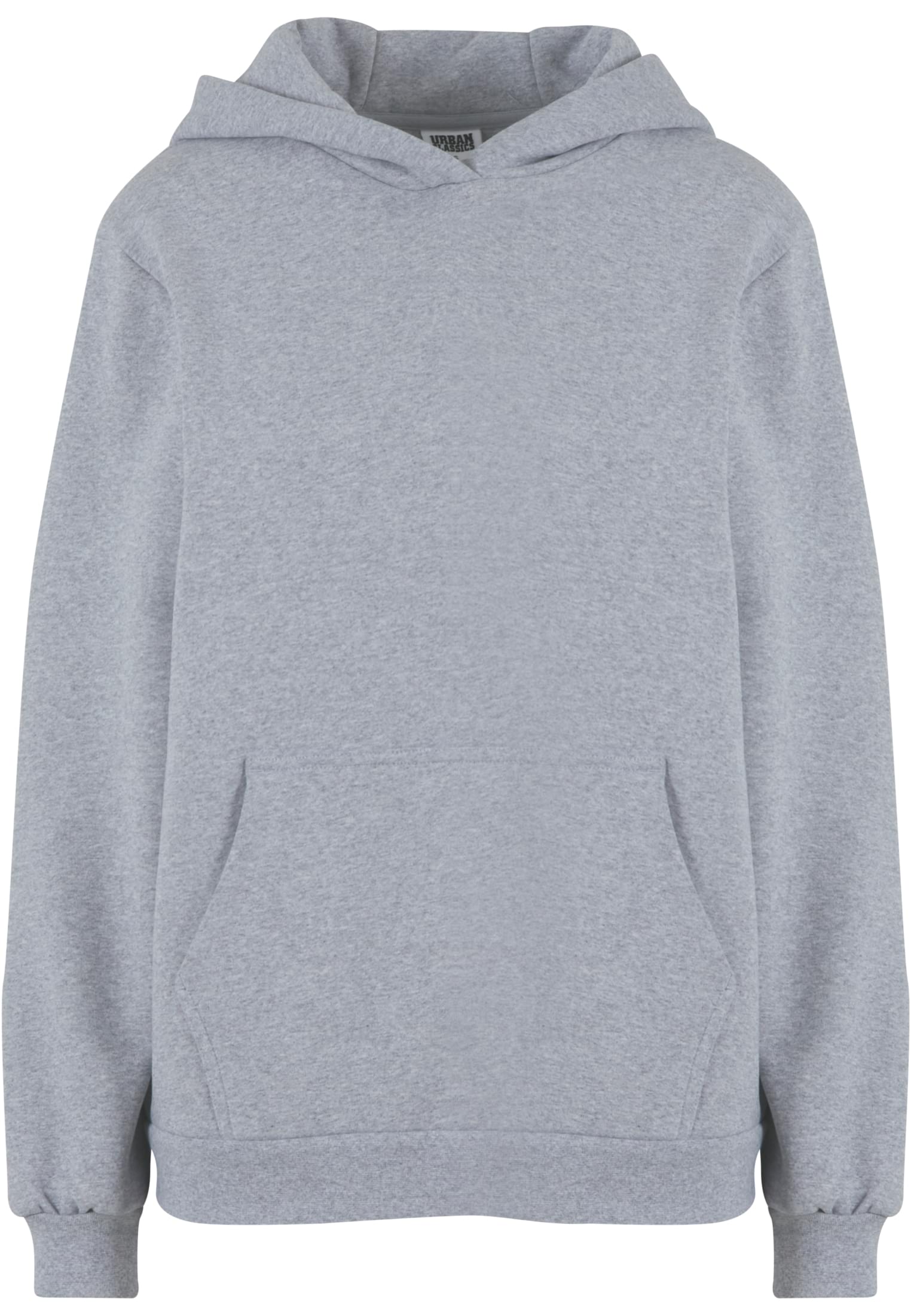 Ladies Loose Brushed Fleece Hoody | melange