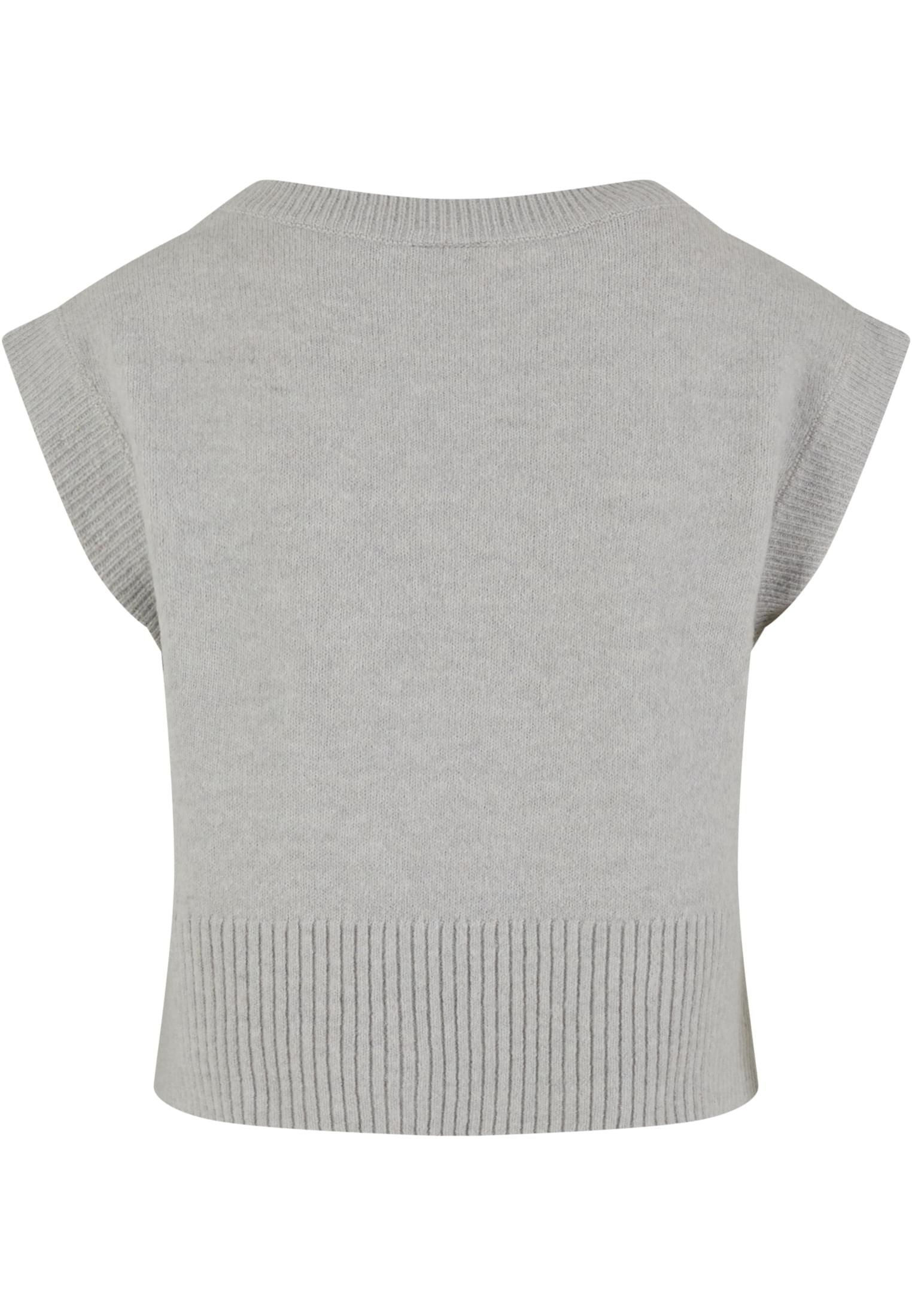 Ladies Soft Knit Pullunder | lightasphalt