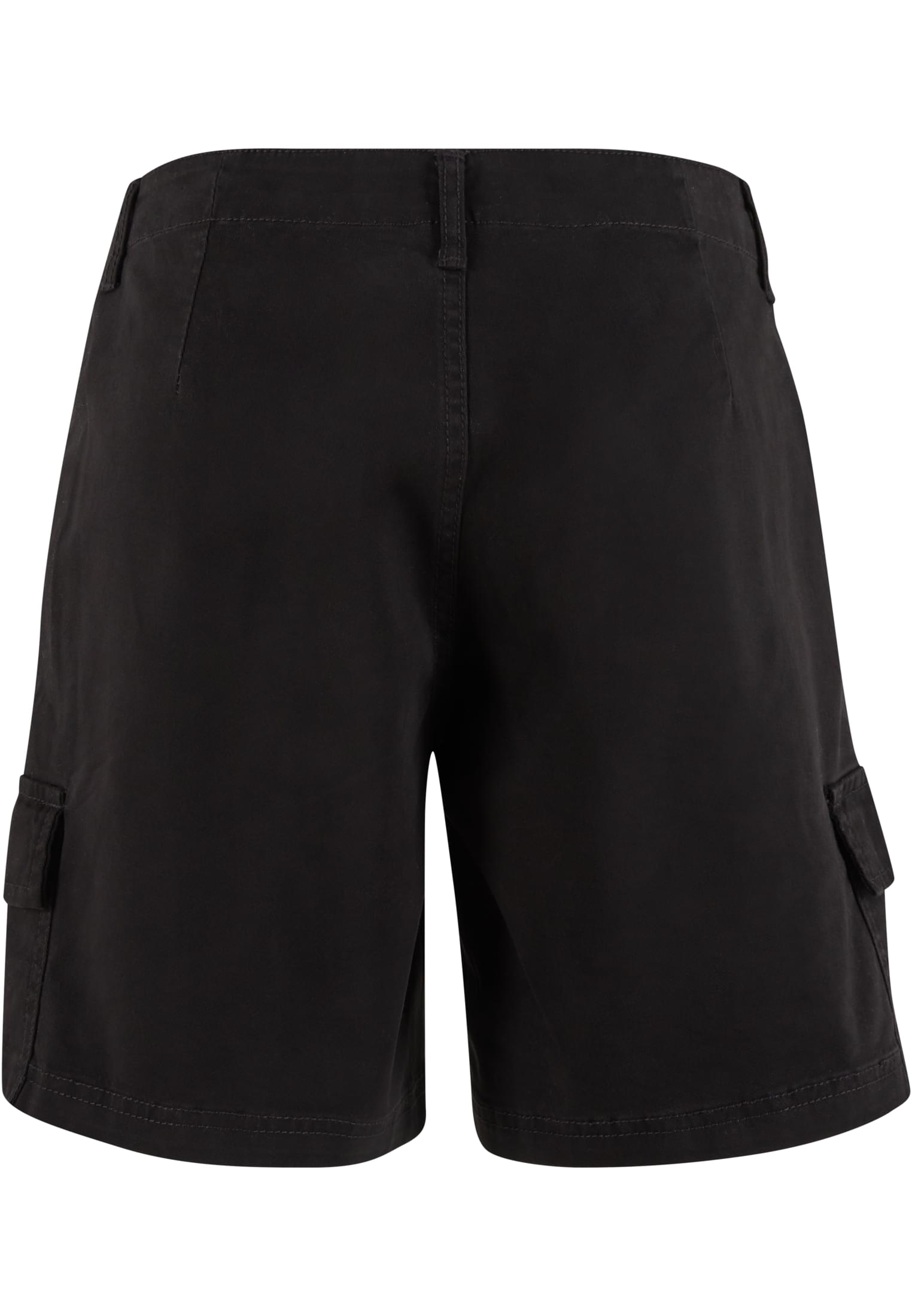 Ladies Cotton Cargo Shorts | black