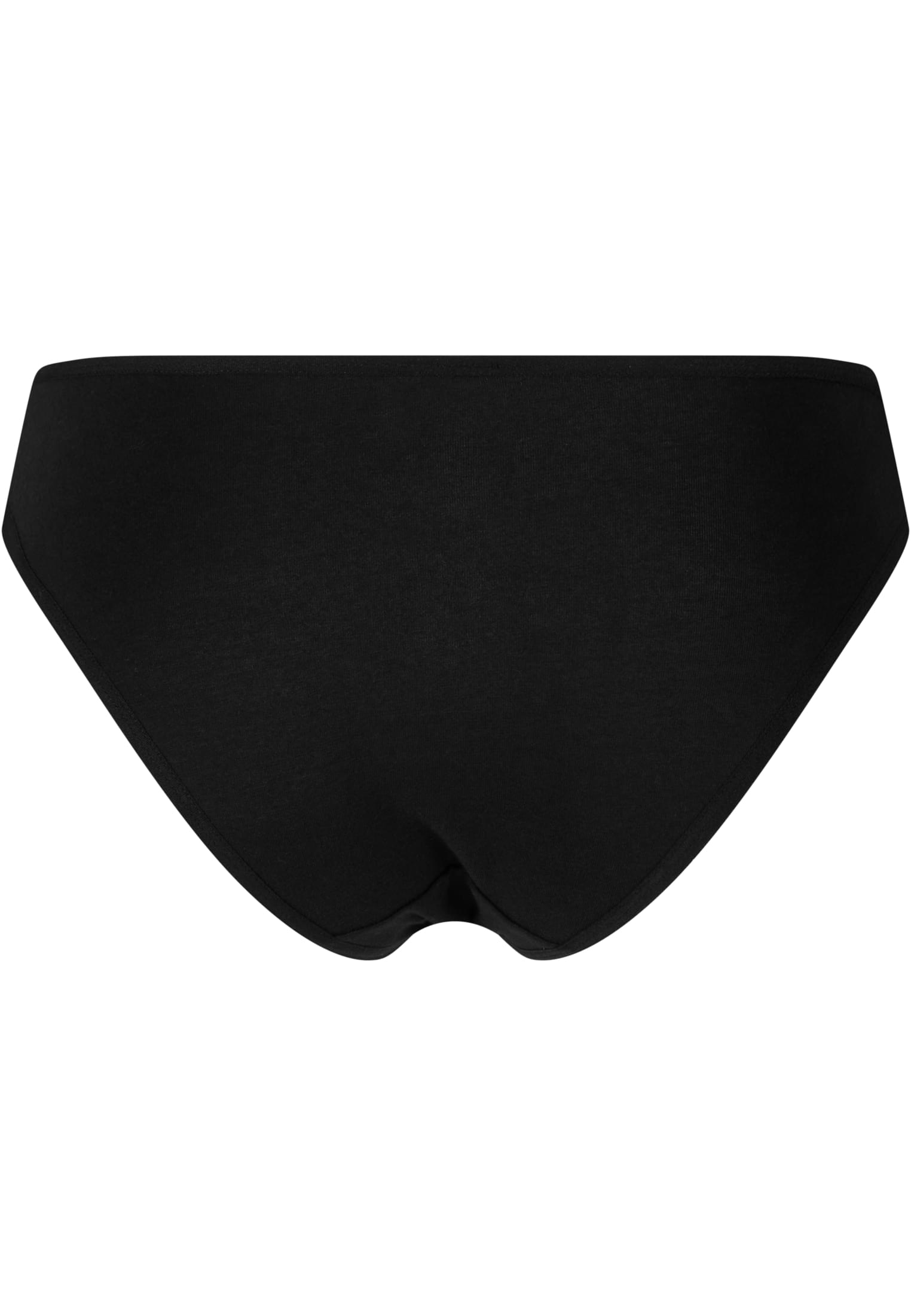 Ladies Basic Cotton Slip 5-Pack | black+black+black+black+black