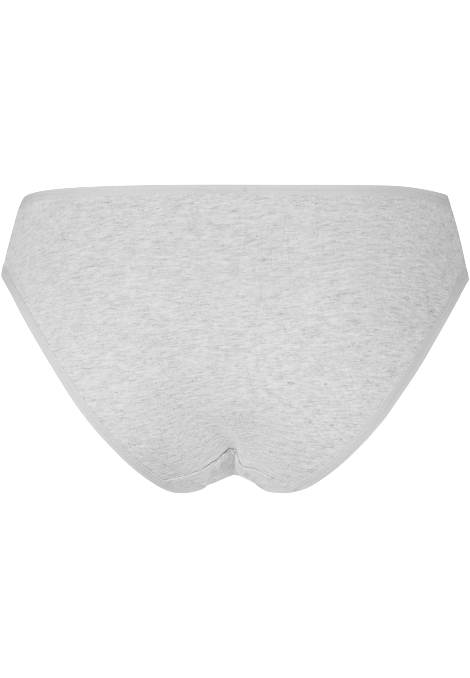 Ladies Basic Cotton Slip 5-Pack | black+black+white+white+heathergrey