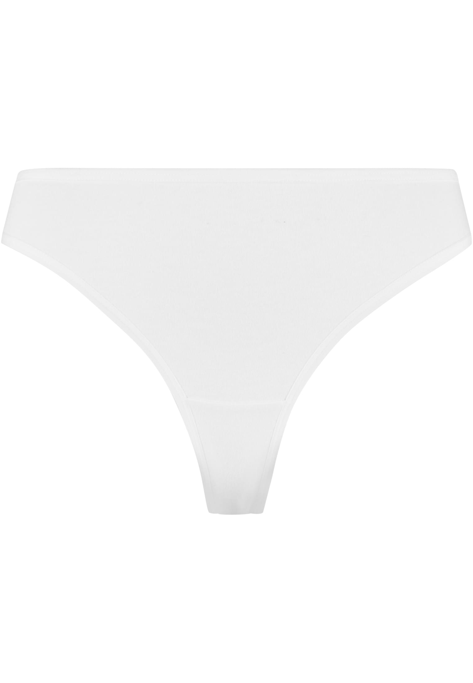 Ladies Basic Cotton Tanga 5-Pack | white+white+white+white+white