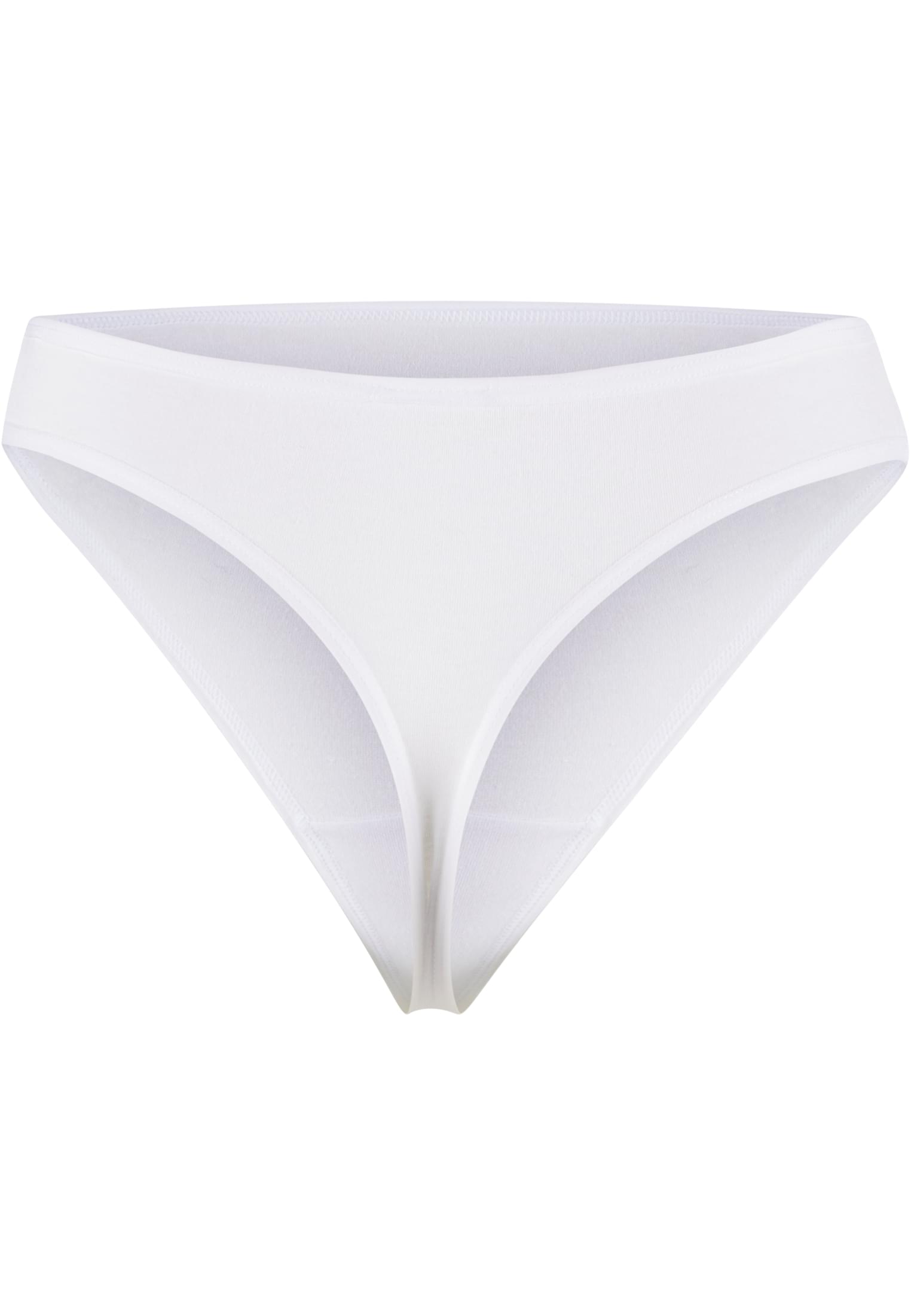 Ladies Basic Cotton Tanga 5-Pack | white+white+white+white+white
