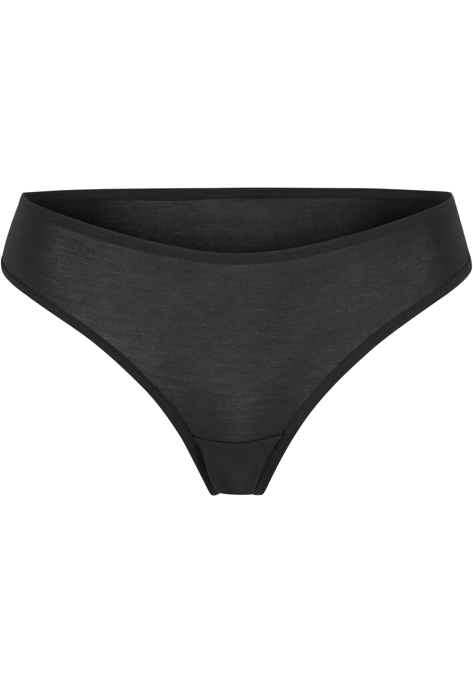 Ladies Bamboo Tanga 5-Pack | black+black+black+black+black