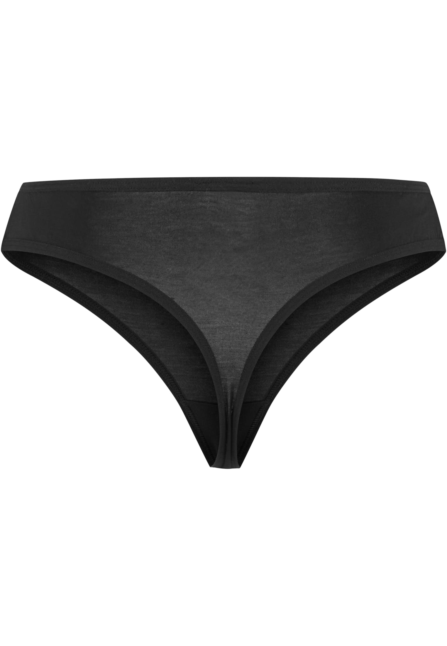Ladies Bamboo Tanga 5-Pack | black+black+black+black+black