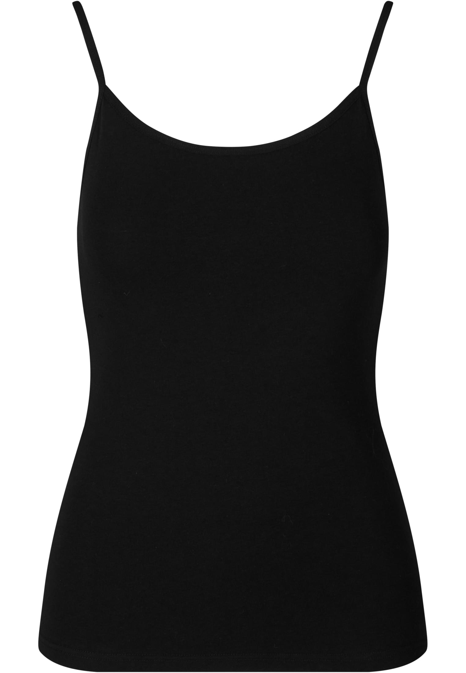 Ladies Basic Tank Top Cotton 2-Pack | black+white
